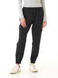 Sallie Essential Eco Woven Jogger in utility style with cargo pockets and elastic cuffs