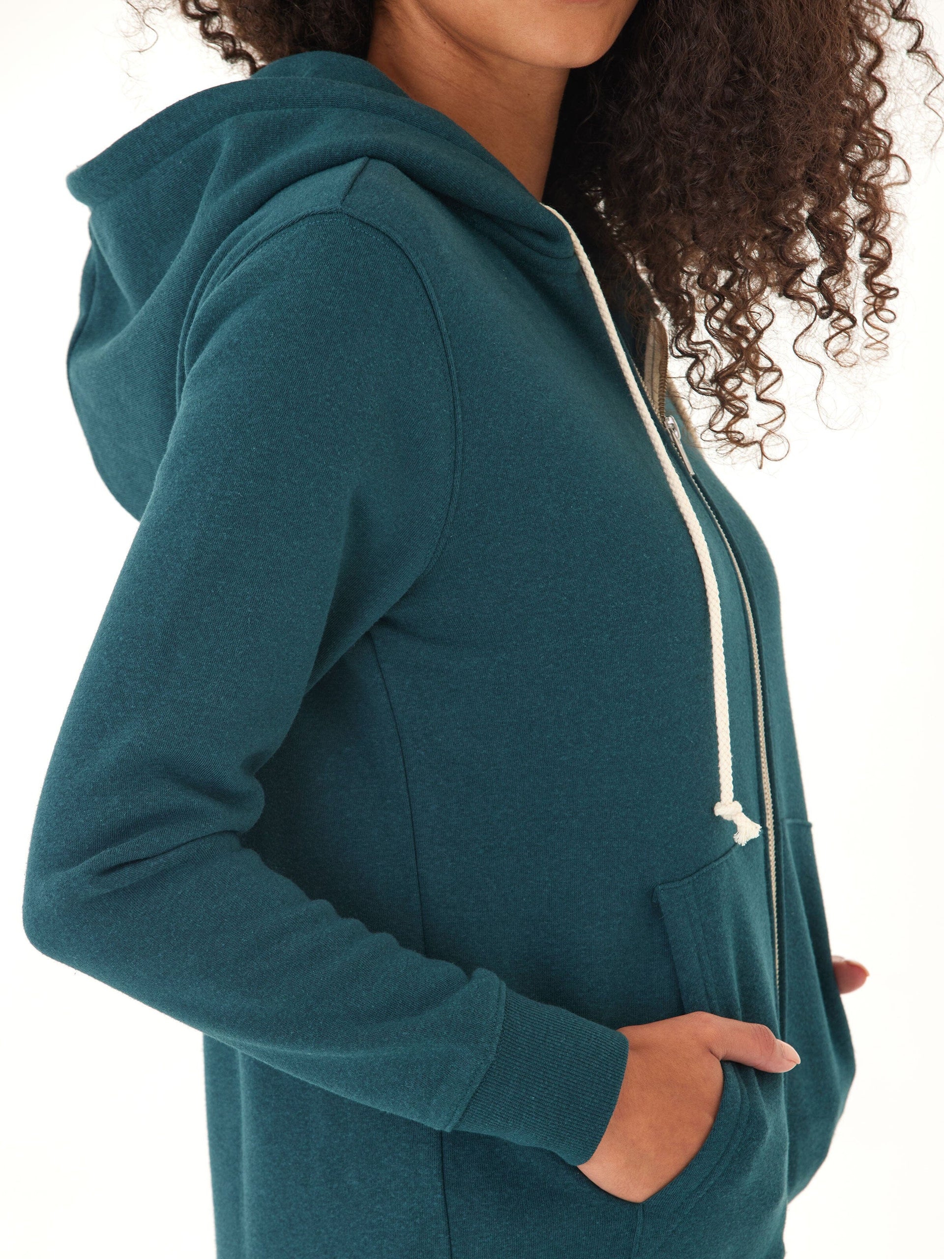 Women’s Triblend Fleece Classic Zip Hoodie