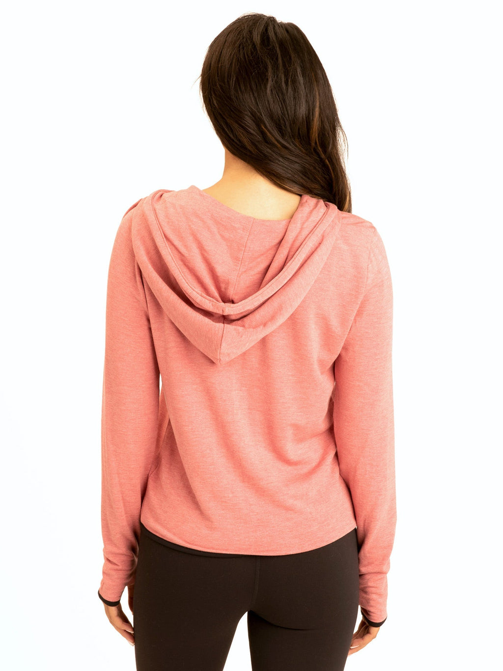 Sybil FeatherLoop Fleece Slim Fit Athleisure Hoodie for Women
