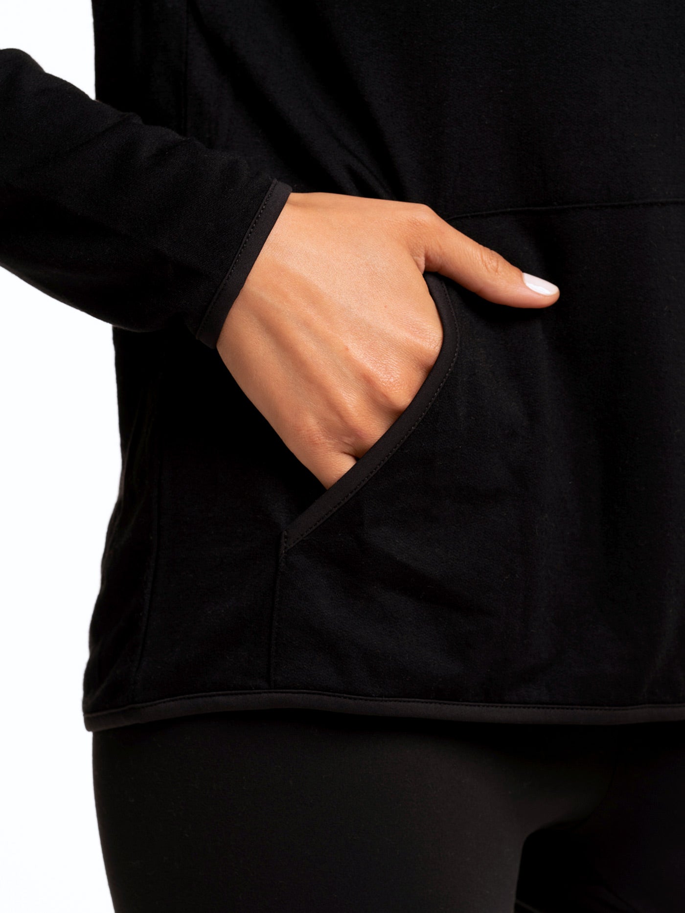 Kyanna FeatherLoop Half Zip Hoodie