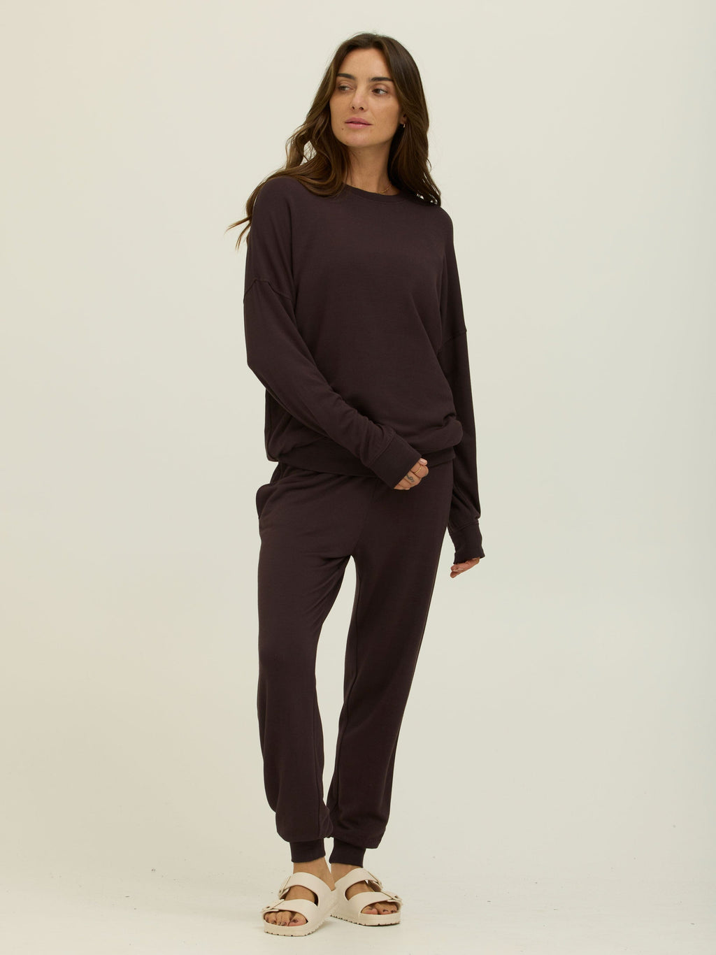 Connie 27" Feather Fleece Jogger