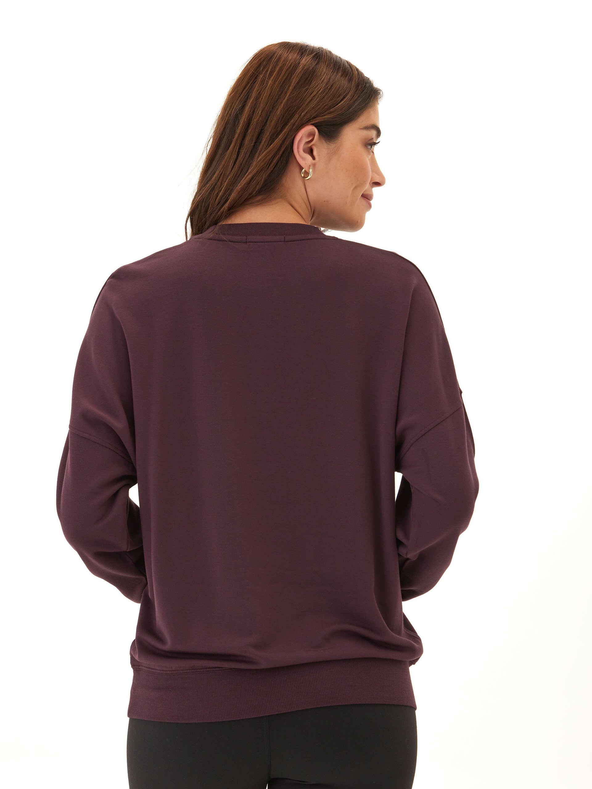 Core Feather Fleece Sweatshirt: Minimalist Sporty Pullover