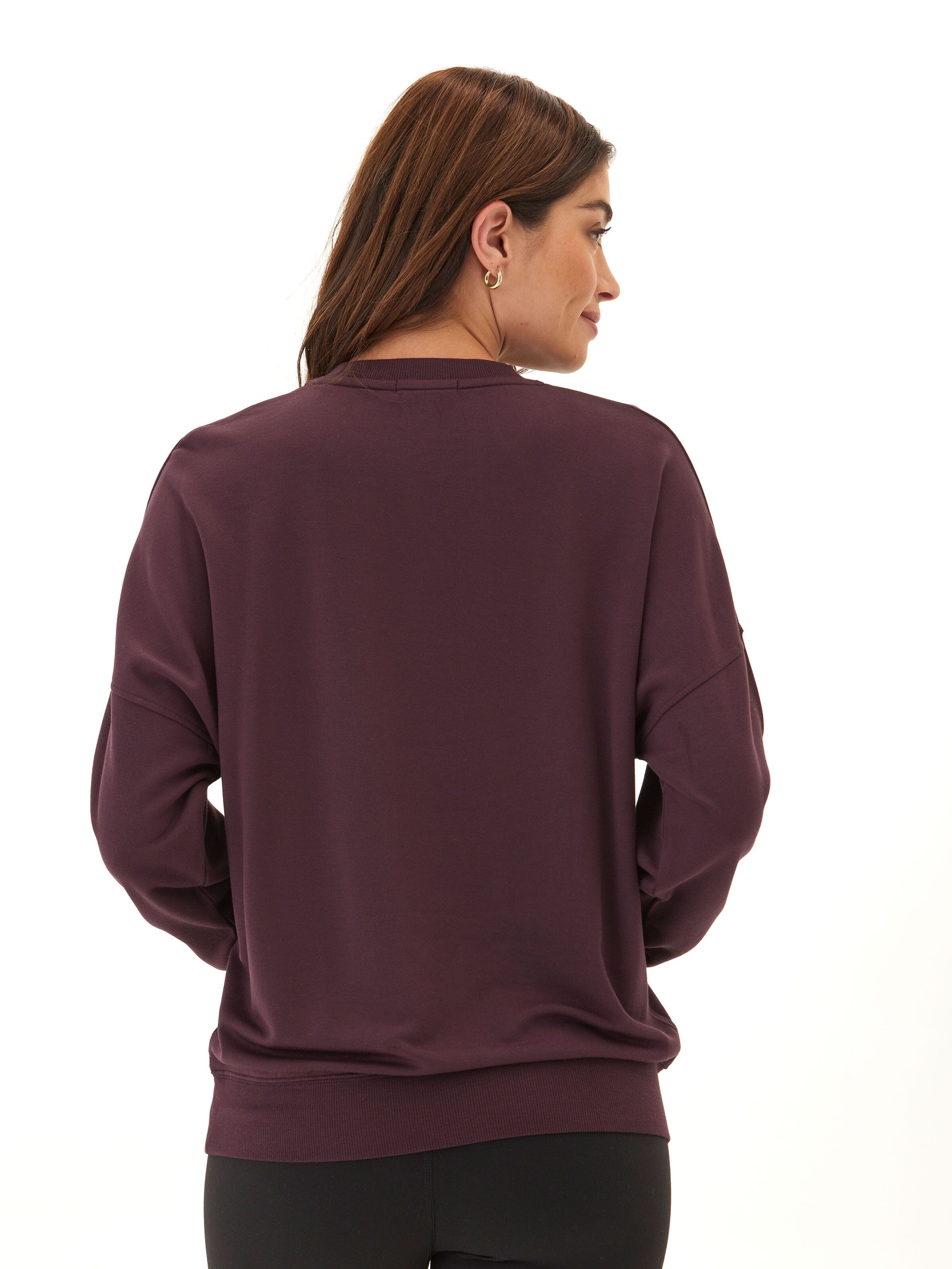 Core Feather Fleece Sweatshirt: Minimalist Sporty Pullover