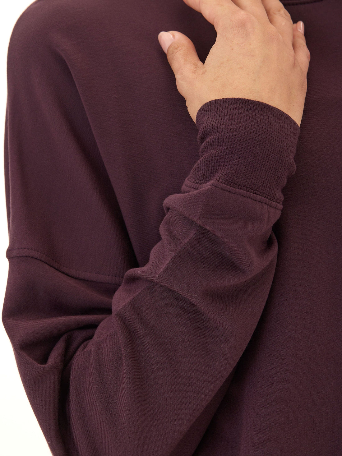 Core Feather Fleece Sweatshirt: Minimalist Sporty Pullover