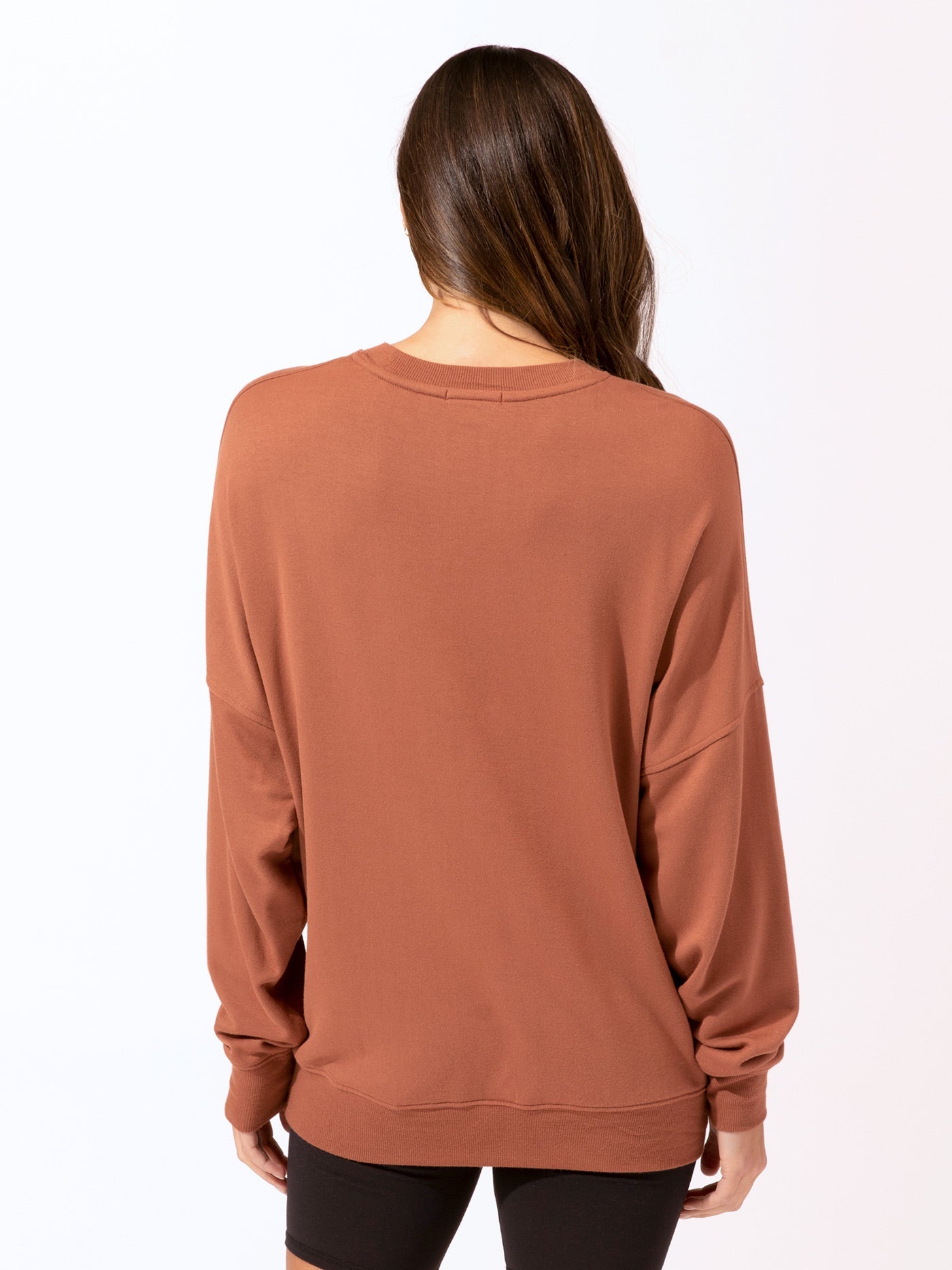 Core Feather Fleece Sweatshirt - Relaxed Fit Knit Pullover
