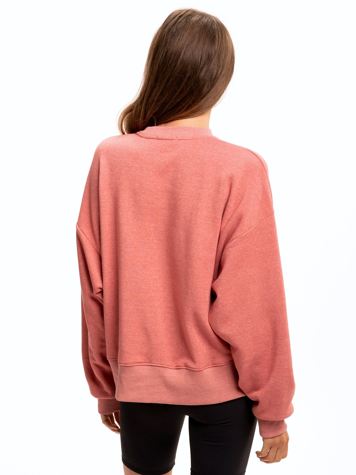 Naia Triblend Fleece Crop Pullover – Ultra Soft Oversized Sweatshirt
