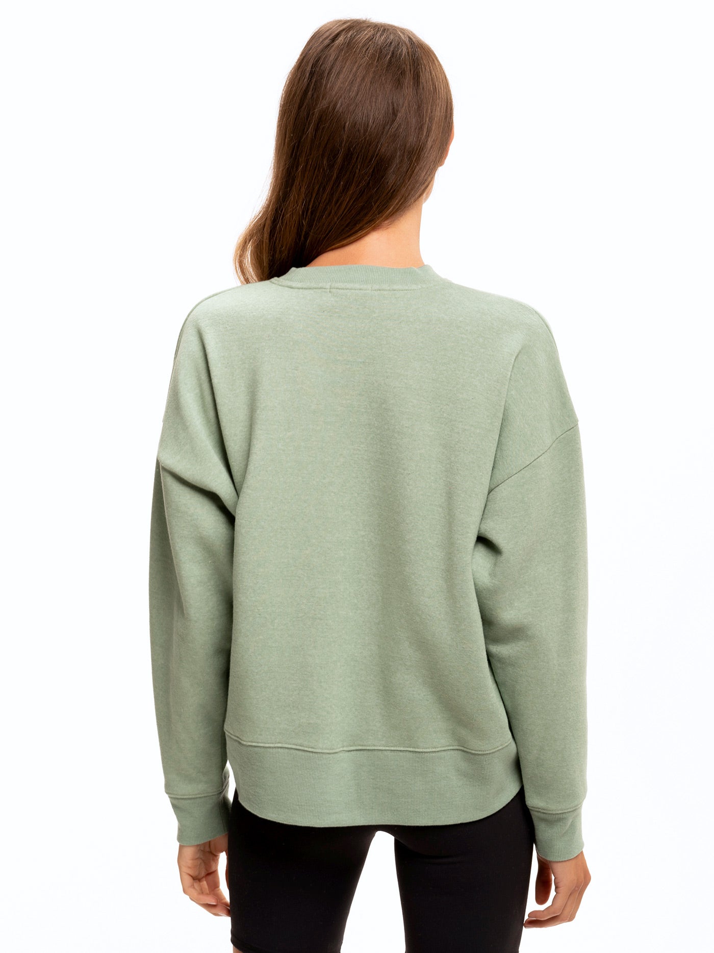 Naia Crop Pullover in Ultra Soft Triblend Fleece