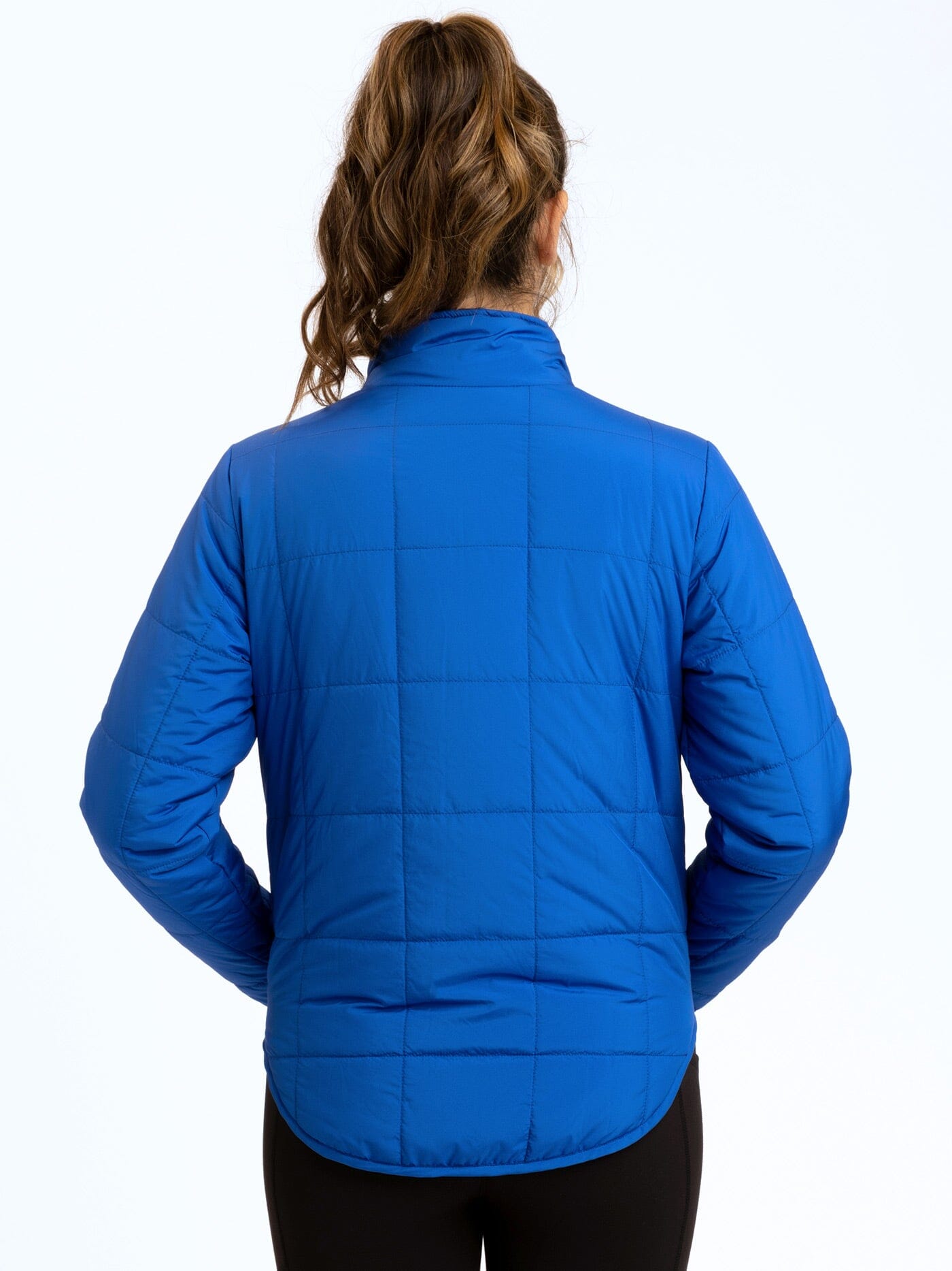 Athene Women's Packable Puffer Jacket in Royal Blue - Regular Fit