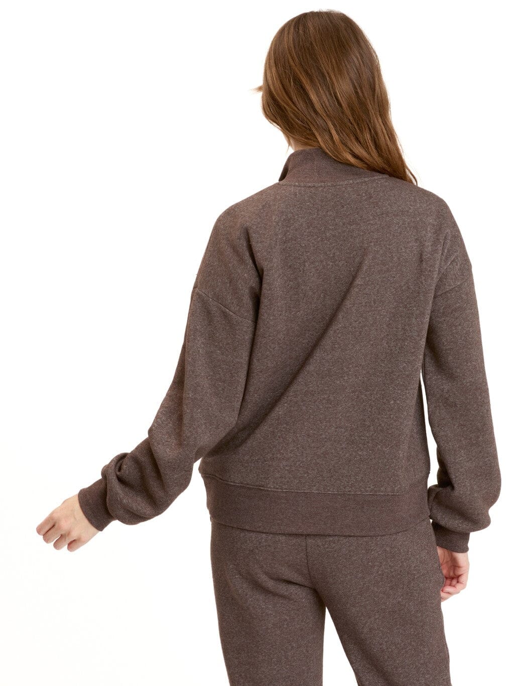 Constance Tribend Fleece Half Zip Pullover - Cozy Soft Layer