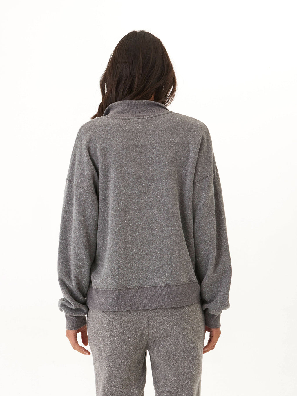 Constance Triblend Fleece Half Zip Pullover for Cozy Layering