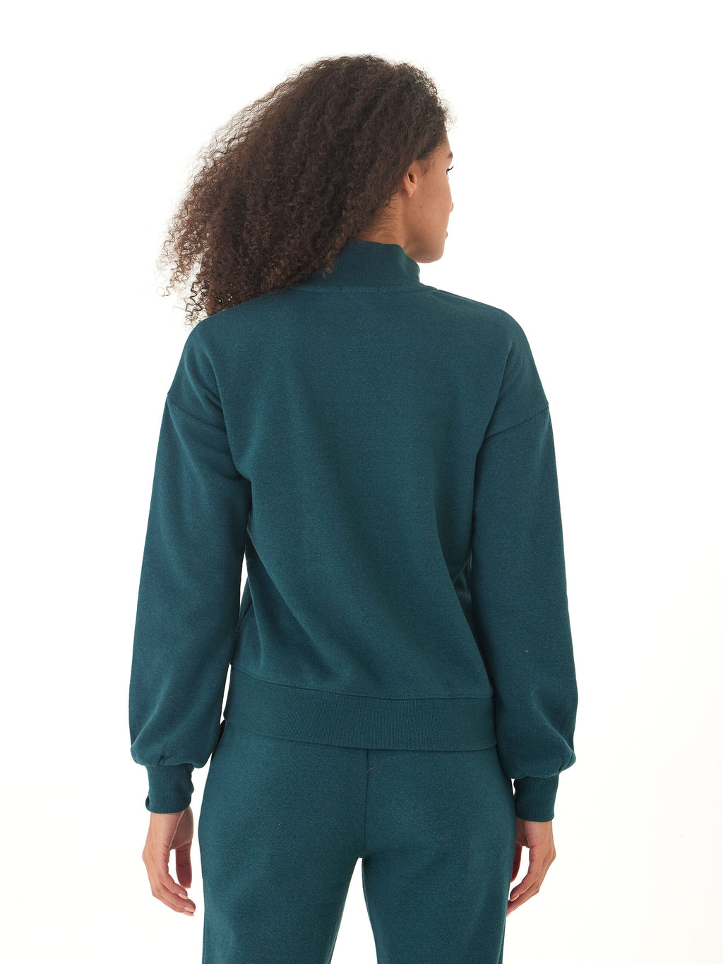 Constance Triblend Fleece Half Zip Pullover for Women