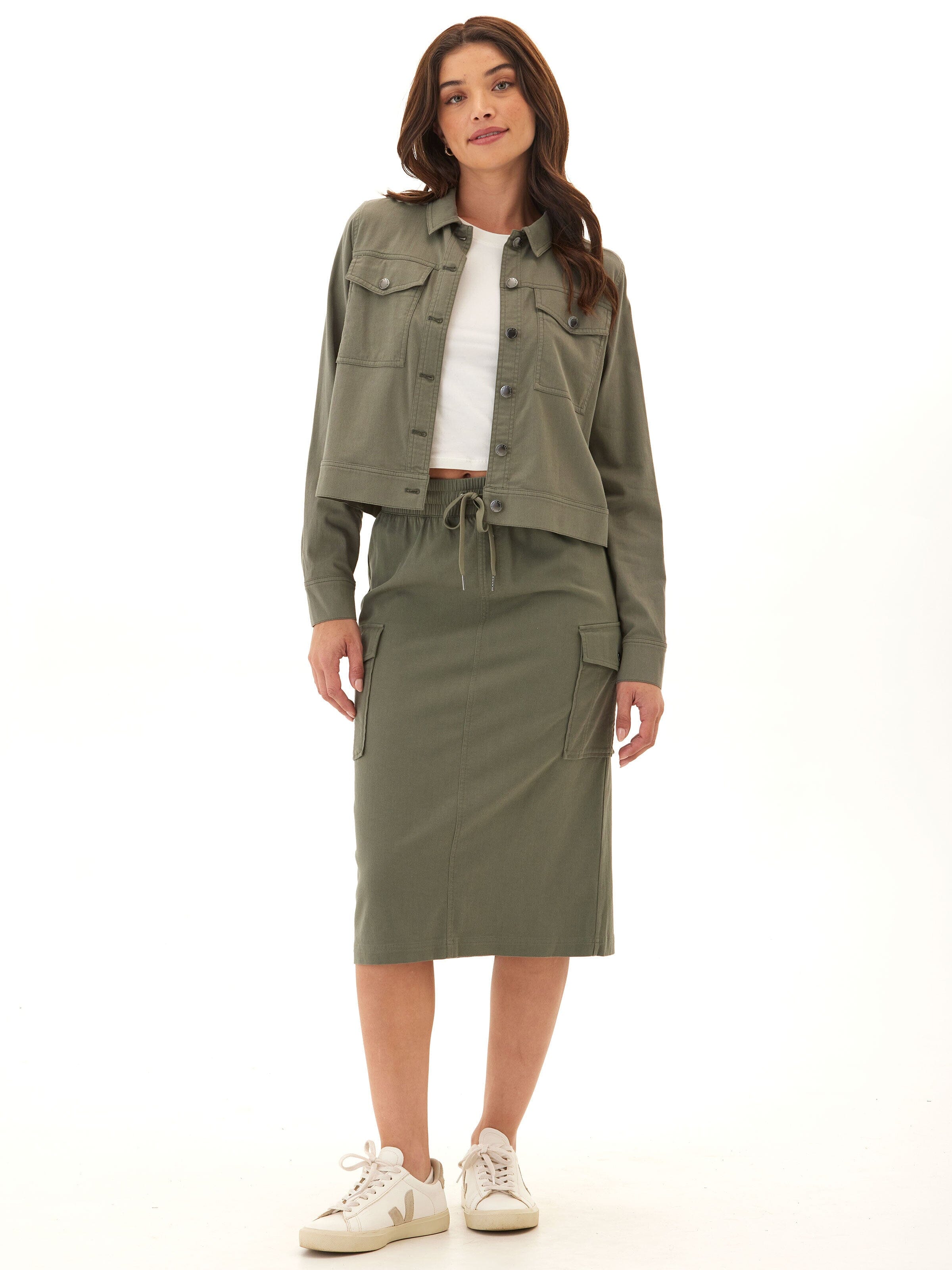 Abbey Stretch Twill Jacket - Comfortable Versatile Outerwear