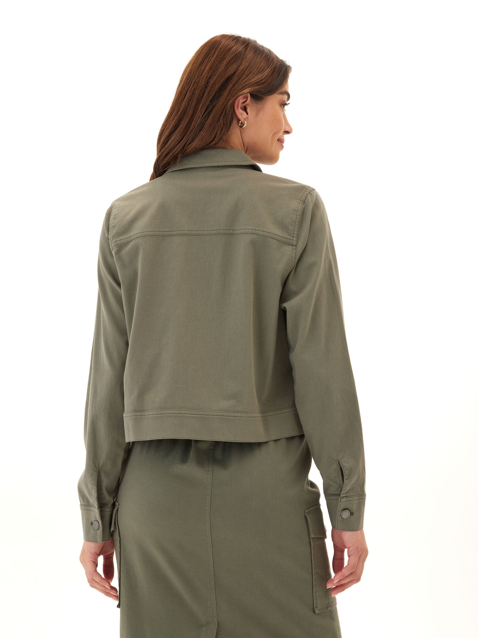 Abbey Stretch Twill Jacket - Comfortable Versatile Outerwear