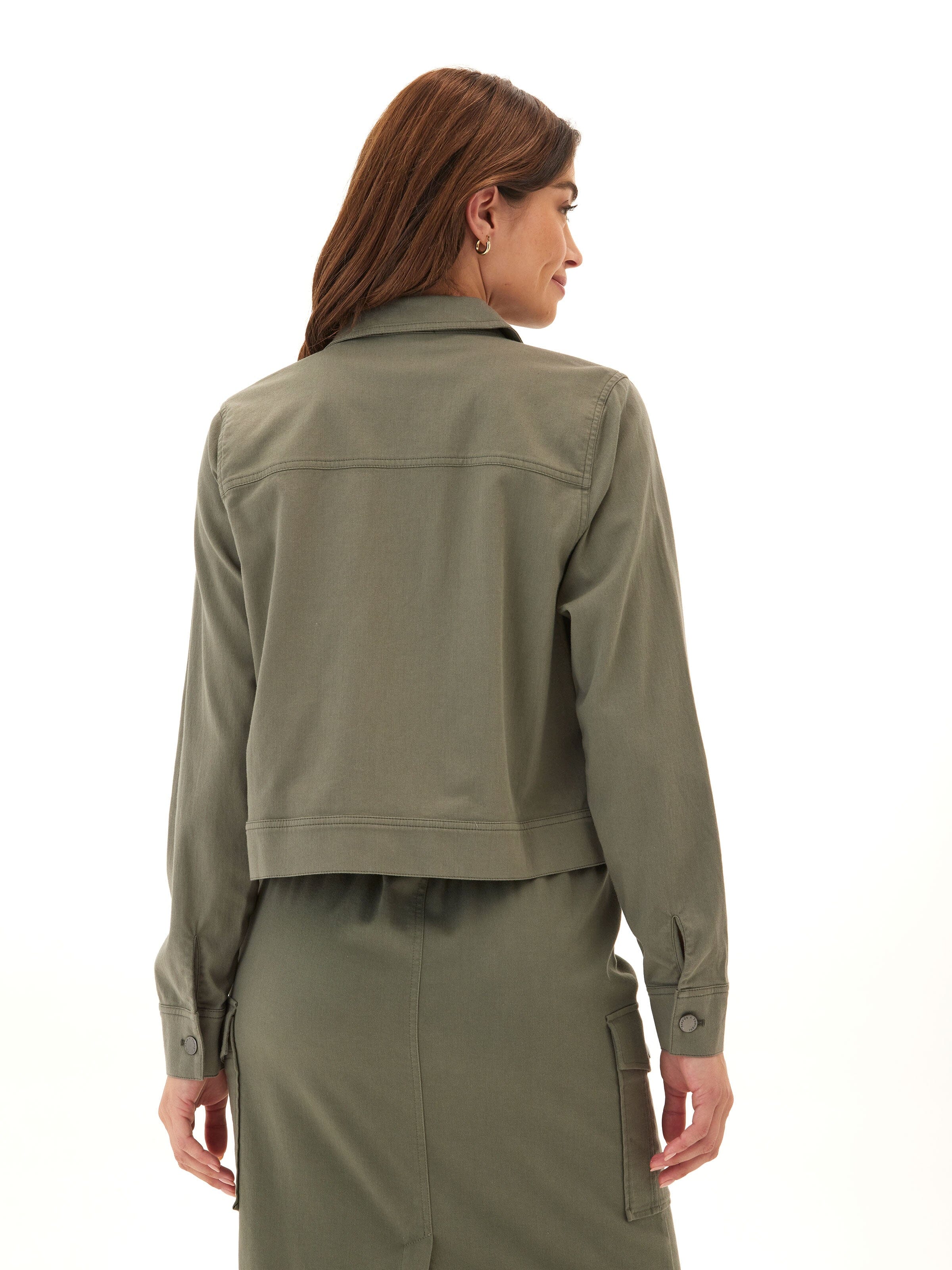 Abbey Stretch Twill Jacket - Comfortable Versatile Outerwear