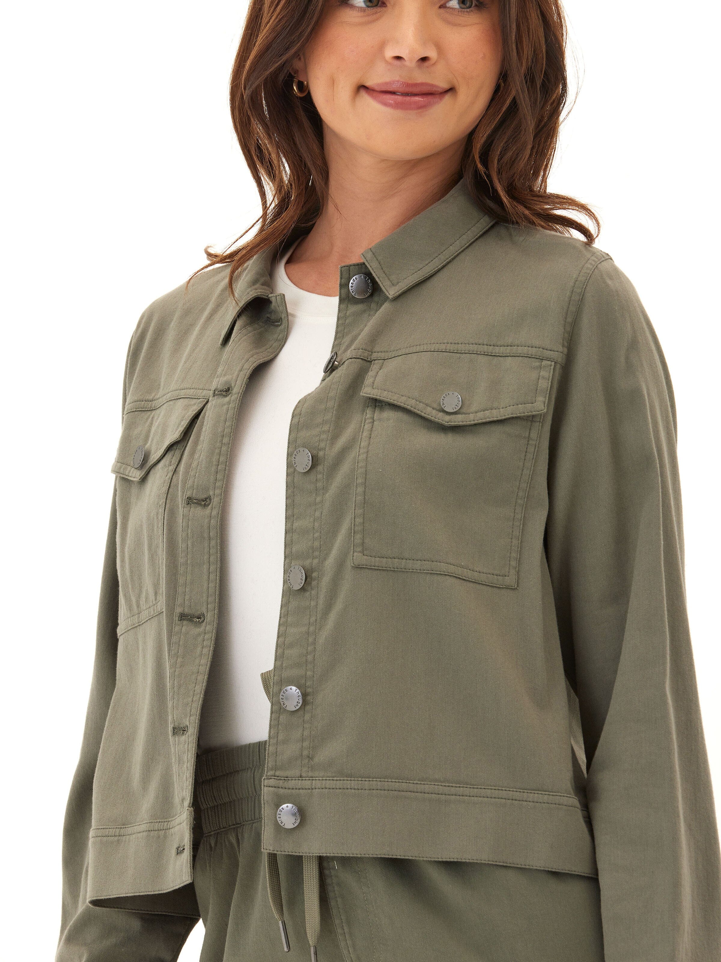 Abbey Stretch Twill Jacket - Comfortable Versatile Outerwear