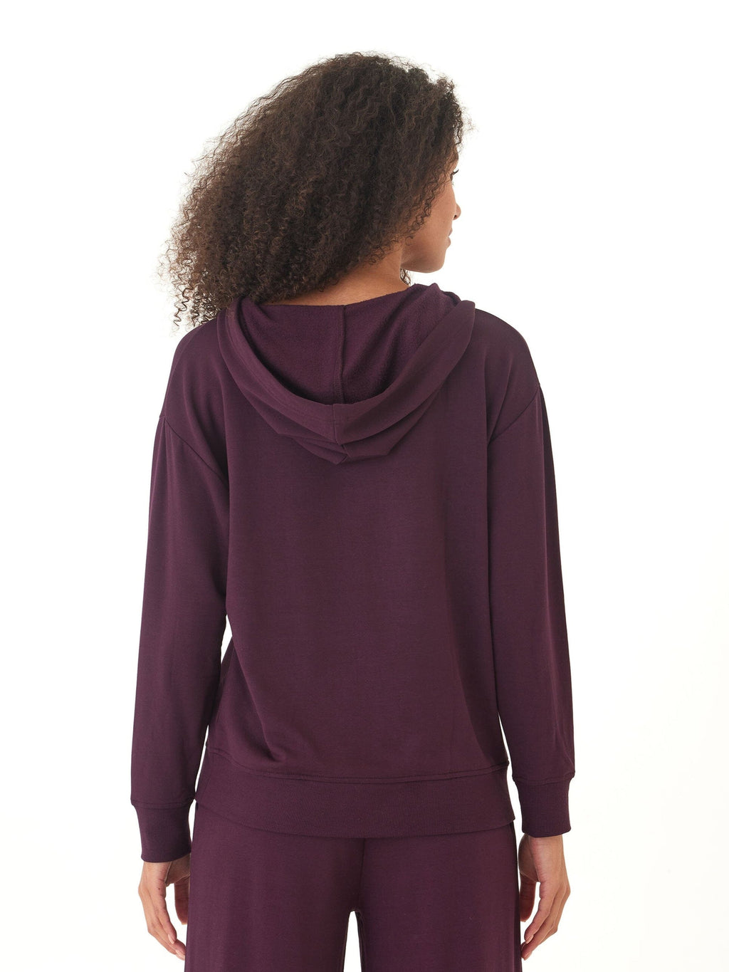 Raya Feather Fleece Pullover Hoodie for Women