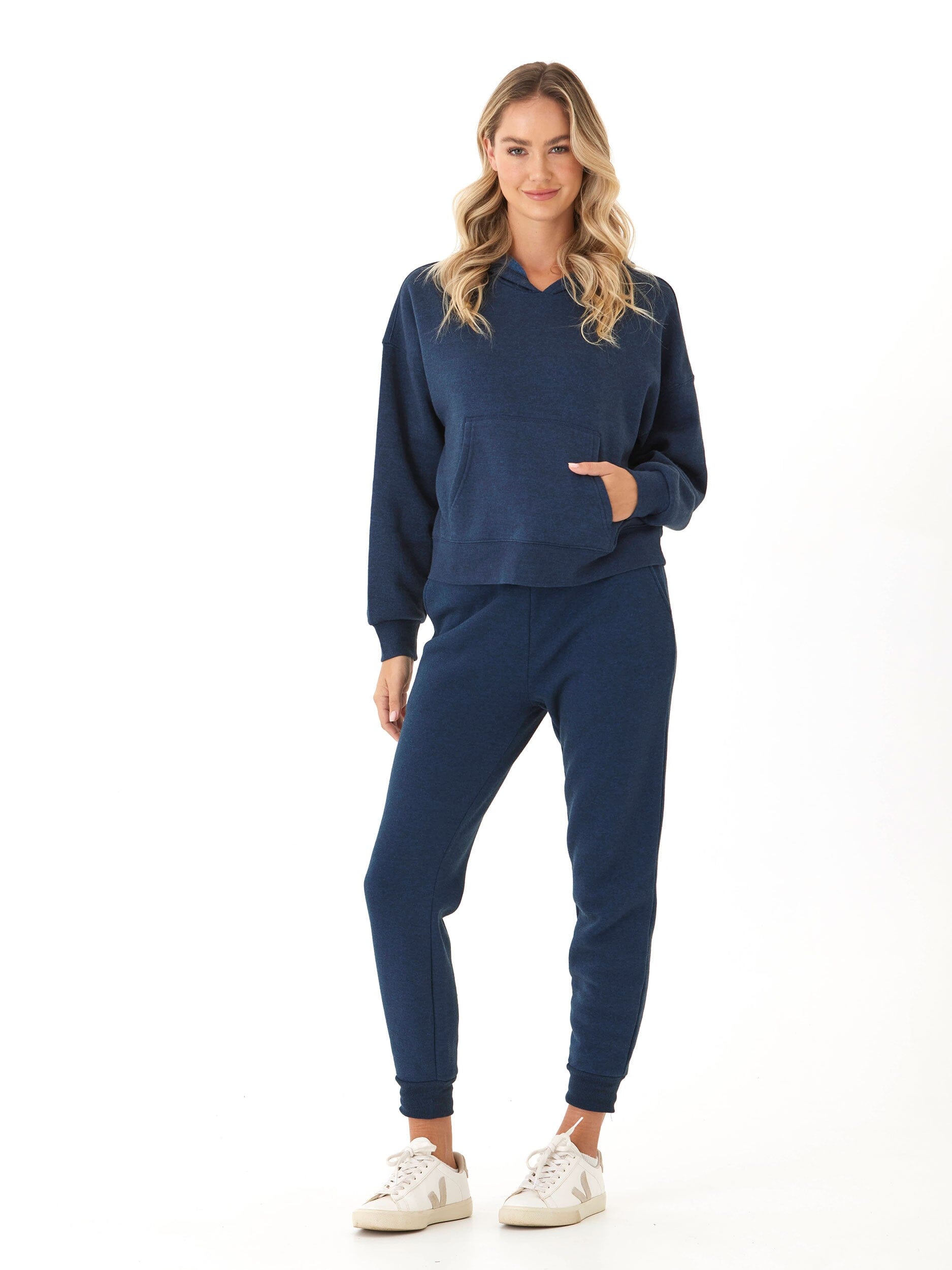 Triblend Fleece Pullover Hoodie for Everyday Comfort