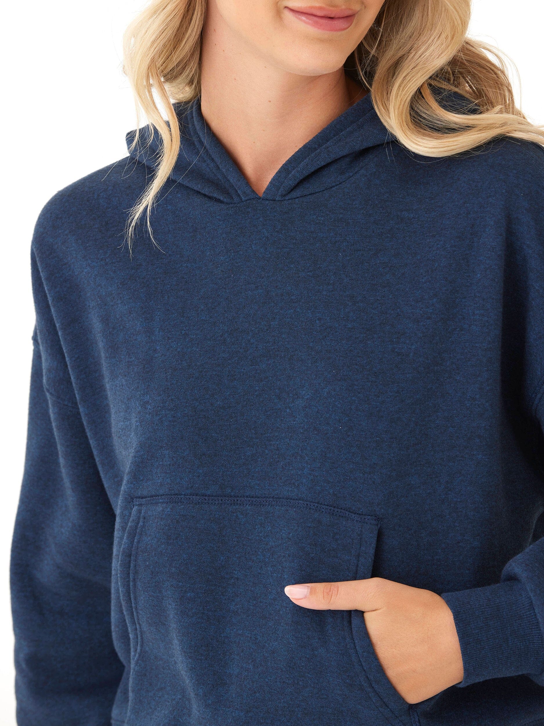 Triblend Fleece Pullover Hoodie for Everyday Comfort