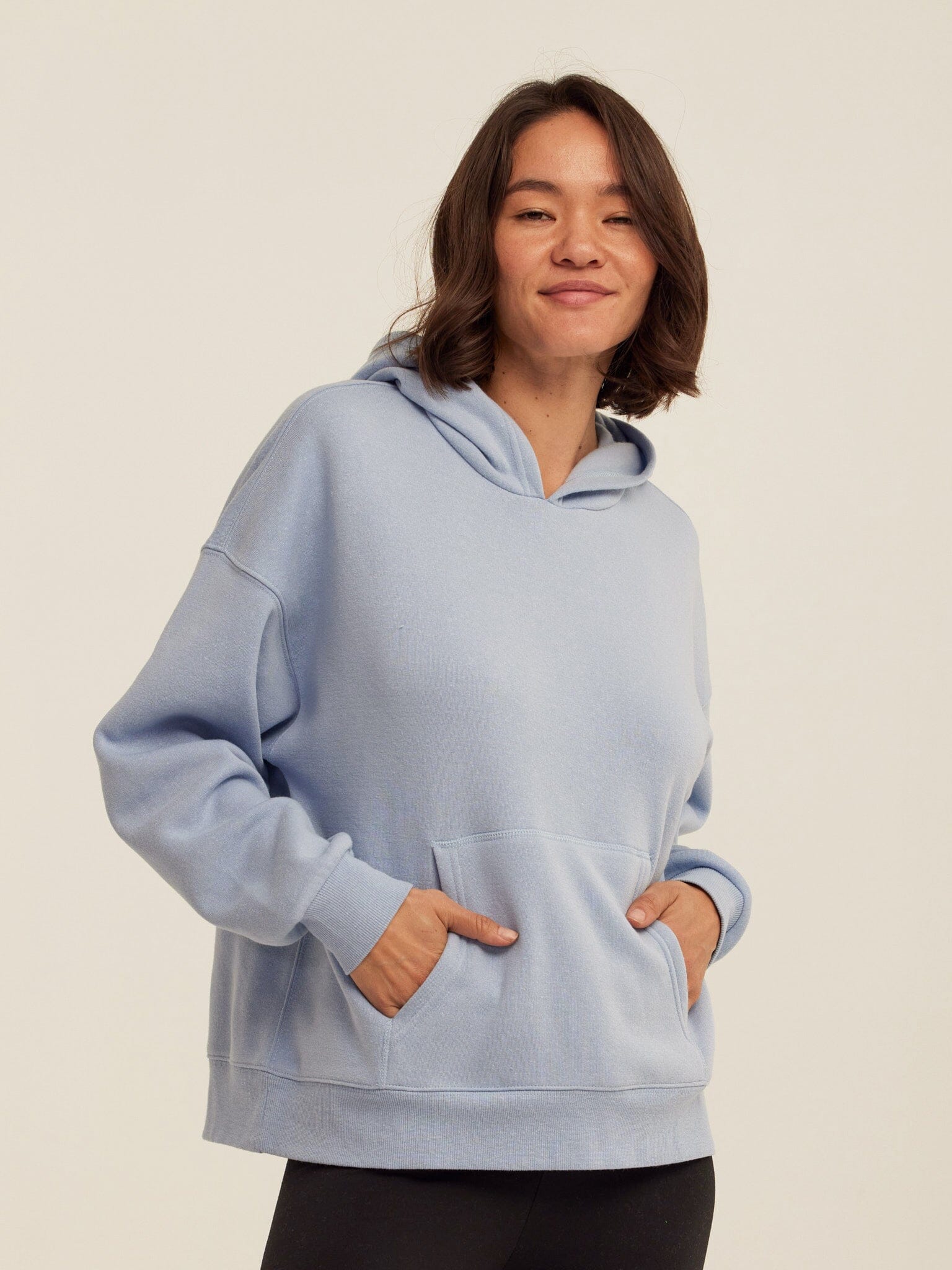Marcellina Triblend Fleece Pullover Hoodie 2.0 in a relaxed, comfortable fit.