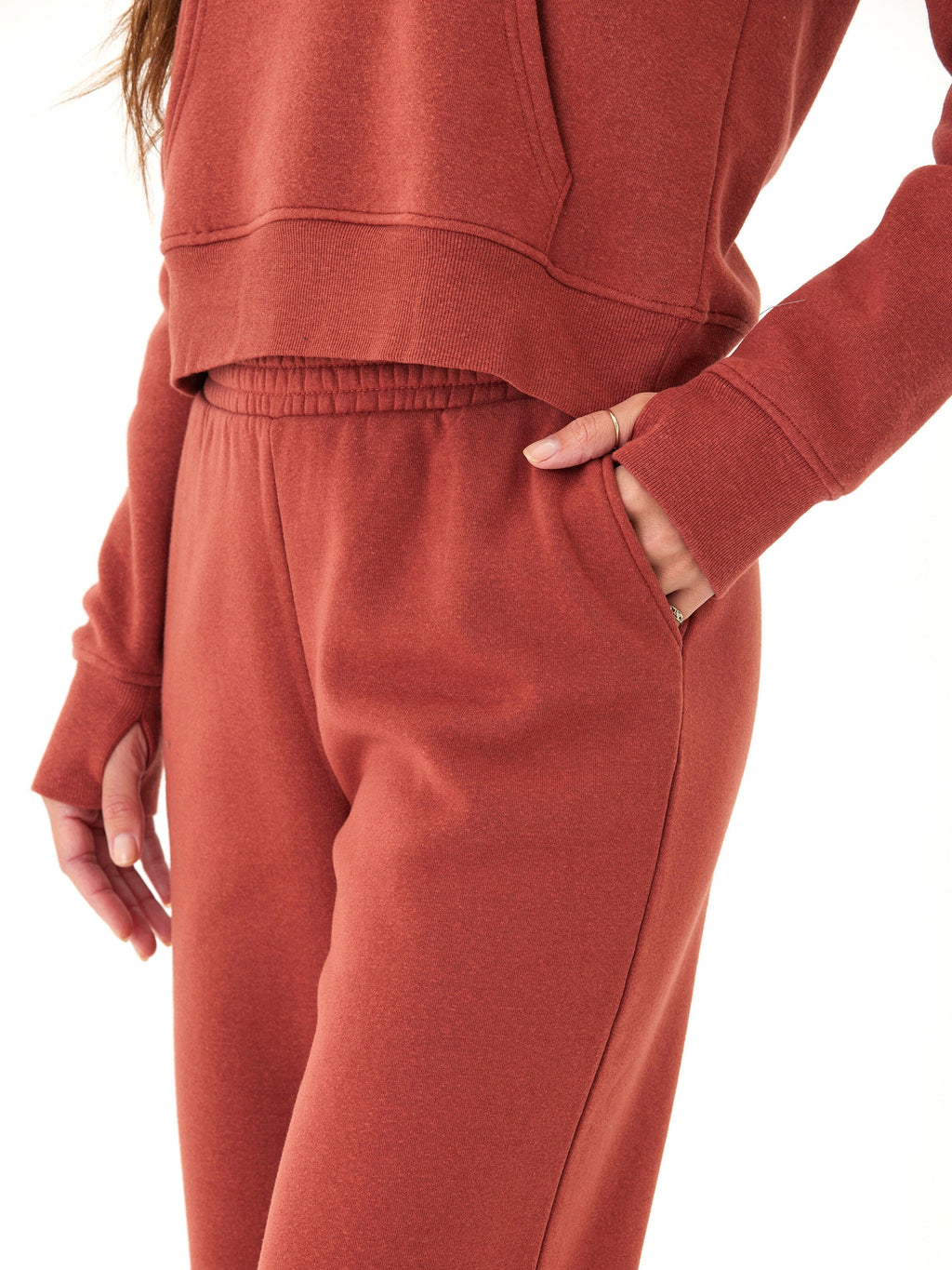 Neve Triblend Fleece Pant: Ultra-Soft Lounge Joggers with Pockets