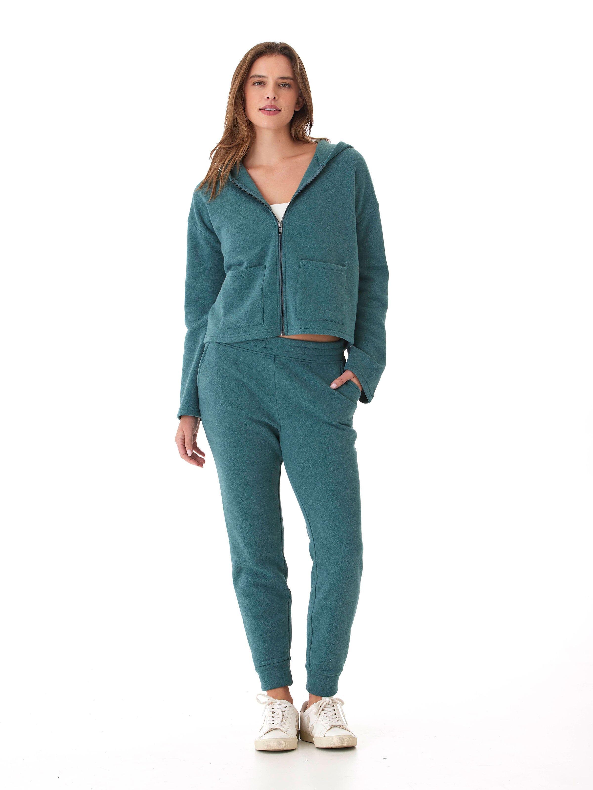 Women's Triblend Fleece Pocket Hoodie