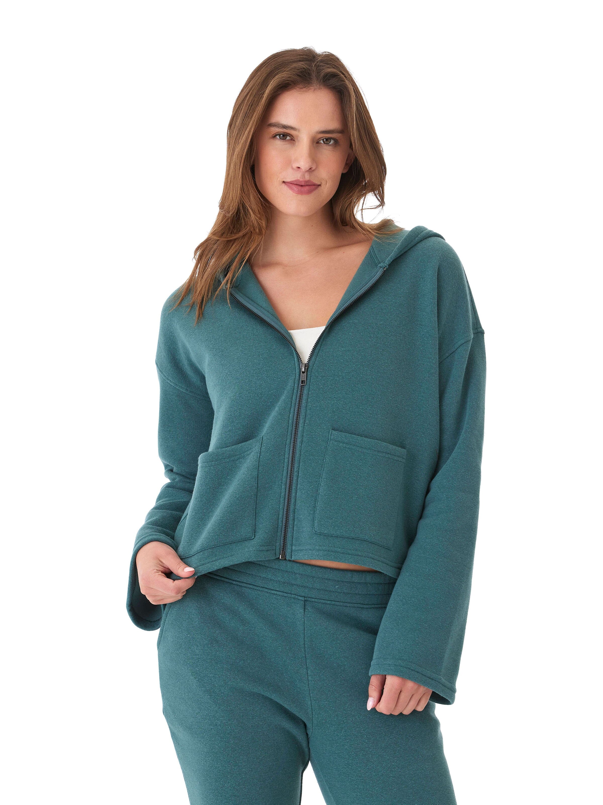 Women's Triblend Fleece Pocket Hoodie