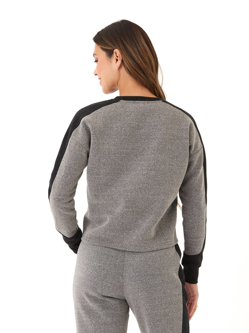 Triblend Fleece Colorblock Pullover for Everyday Comfort