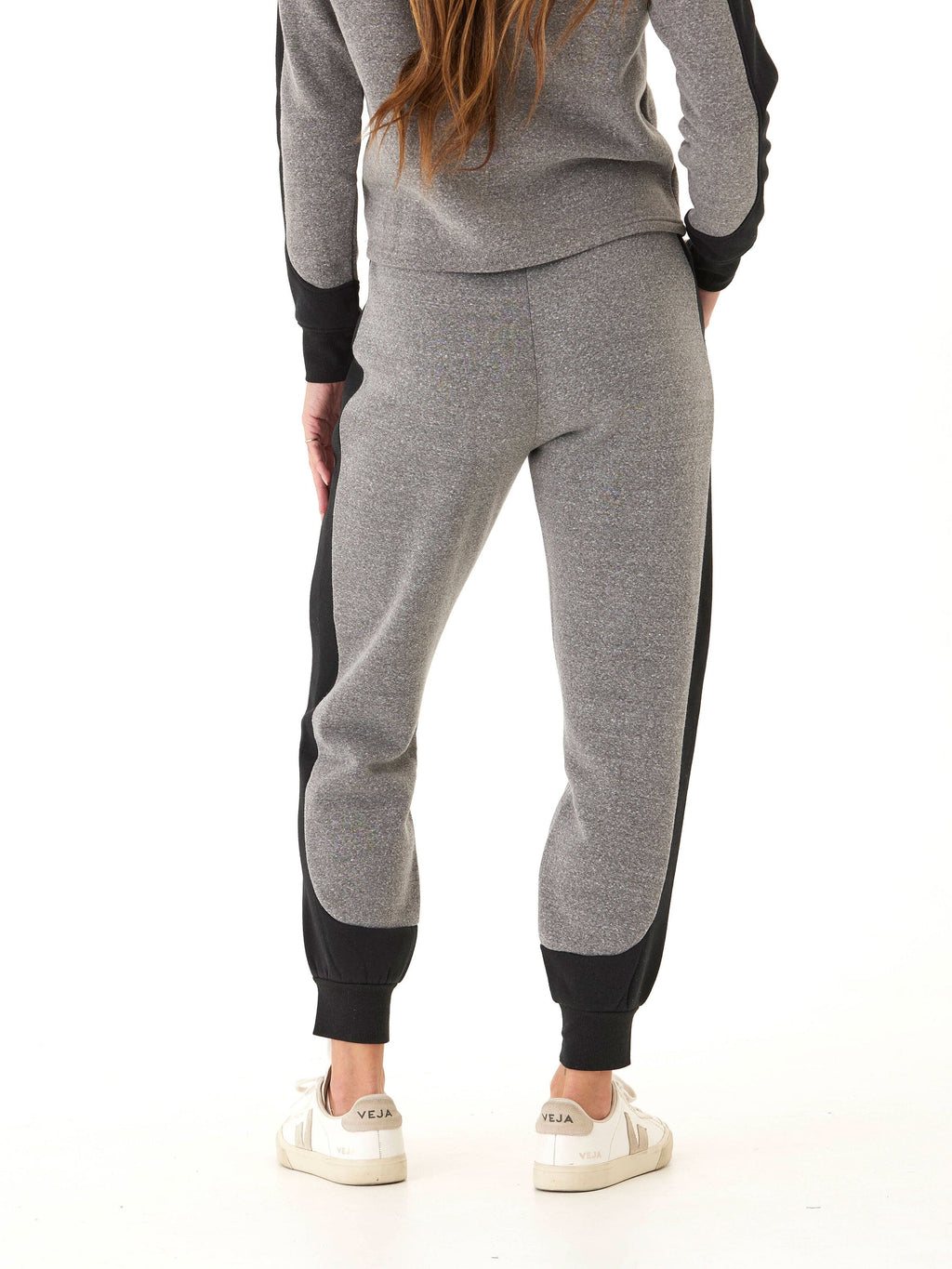 Sloane Triblend Fleece Colorblock Joggers with Pockets