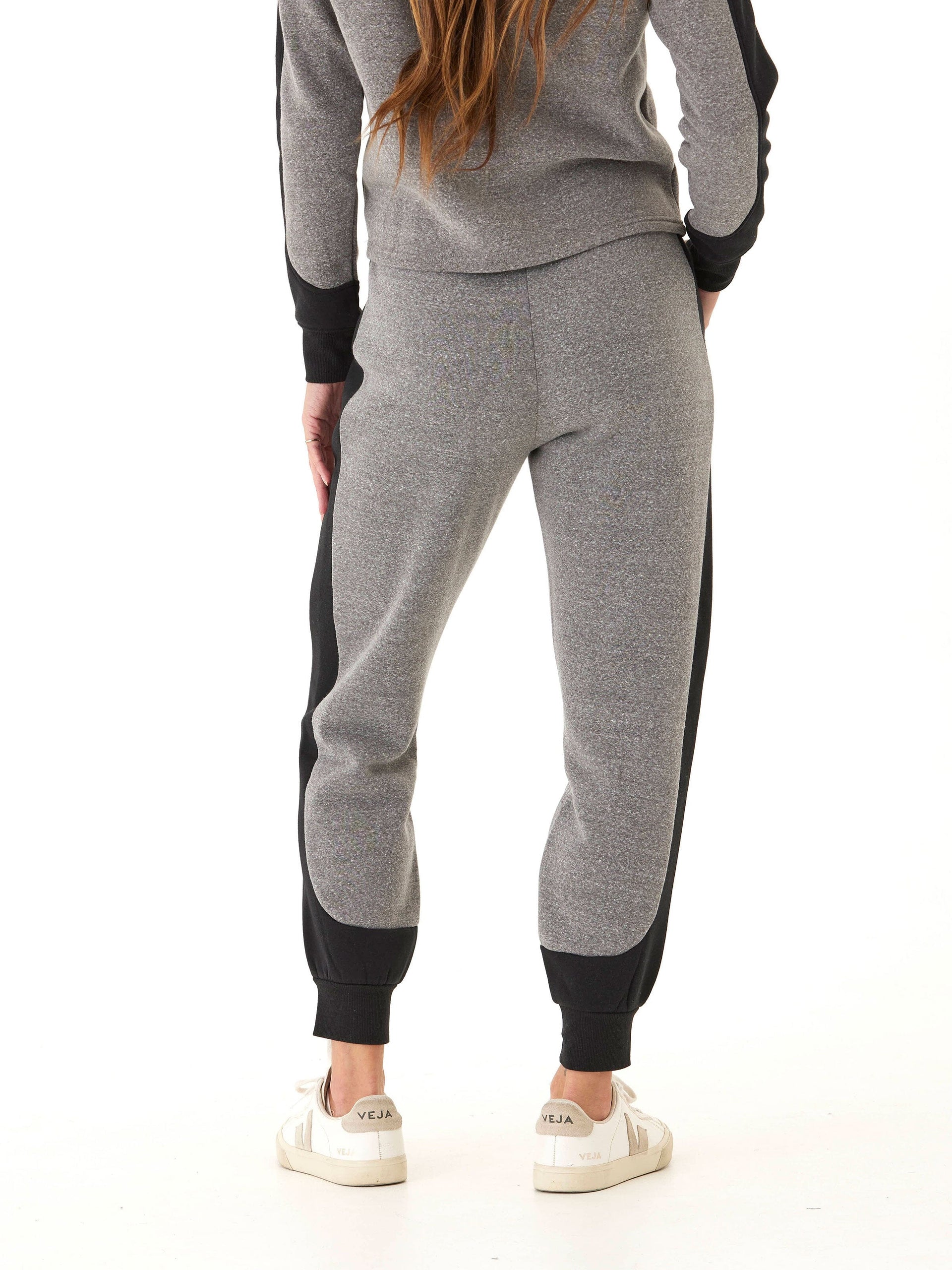Sloane Triblend Fleece Colorblock Joggers with Pockets