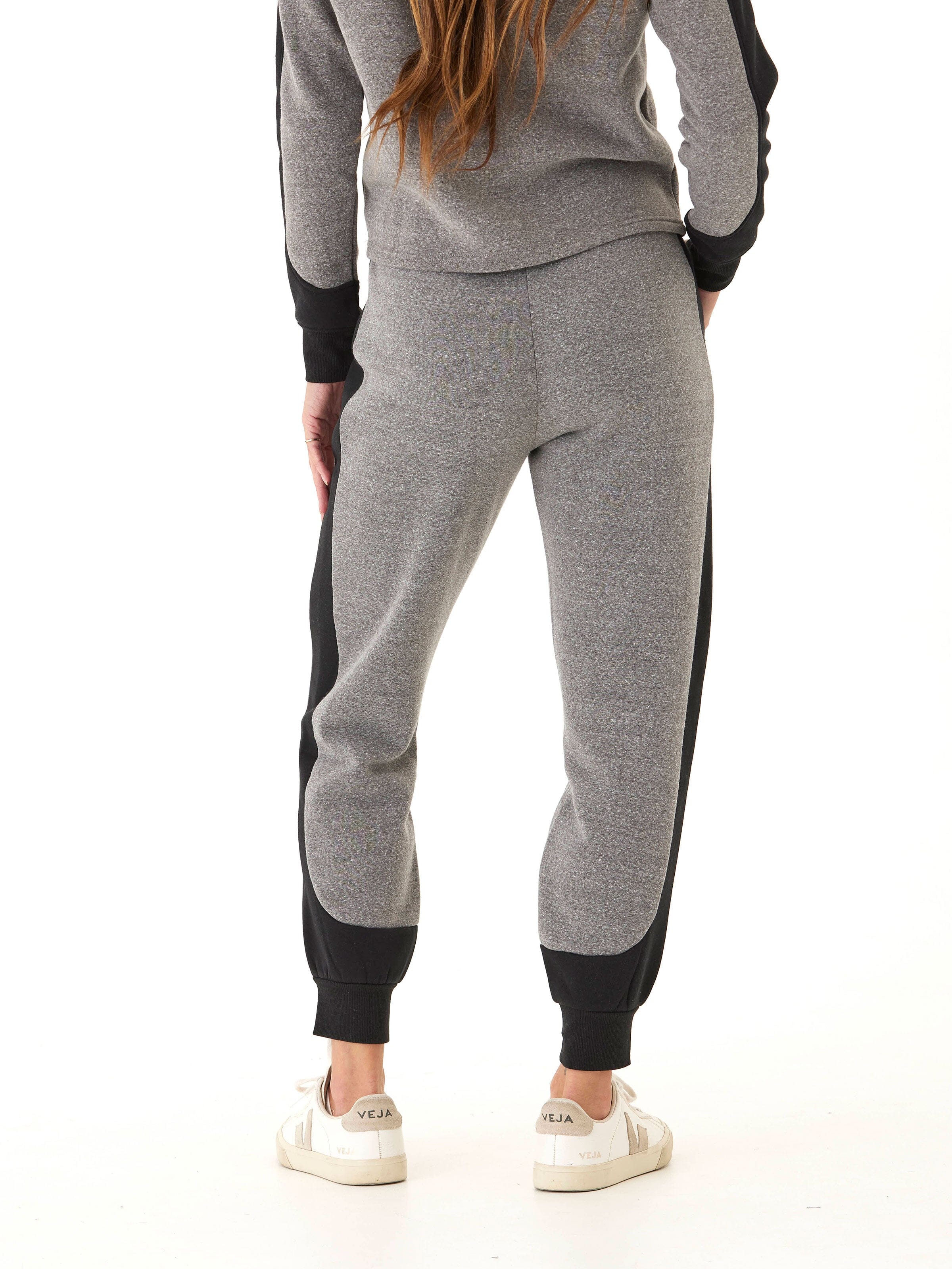 Sloane Triblend Fleece Colorblock Joggers with Pockets