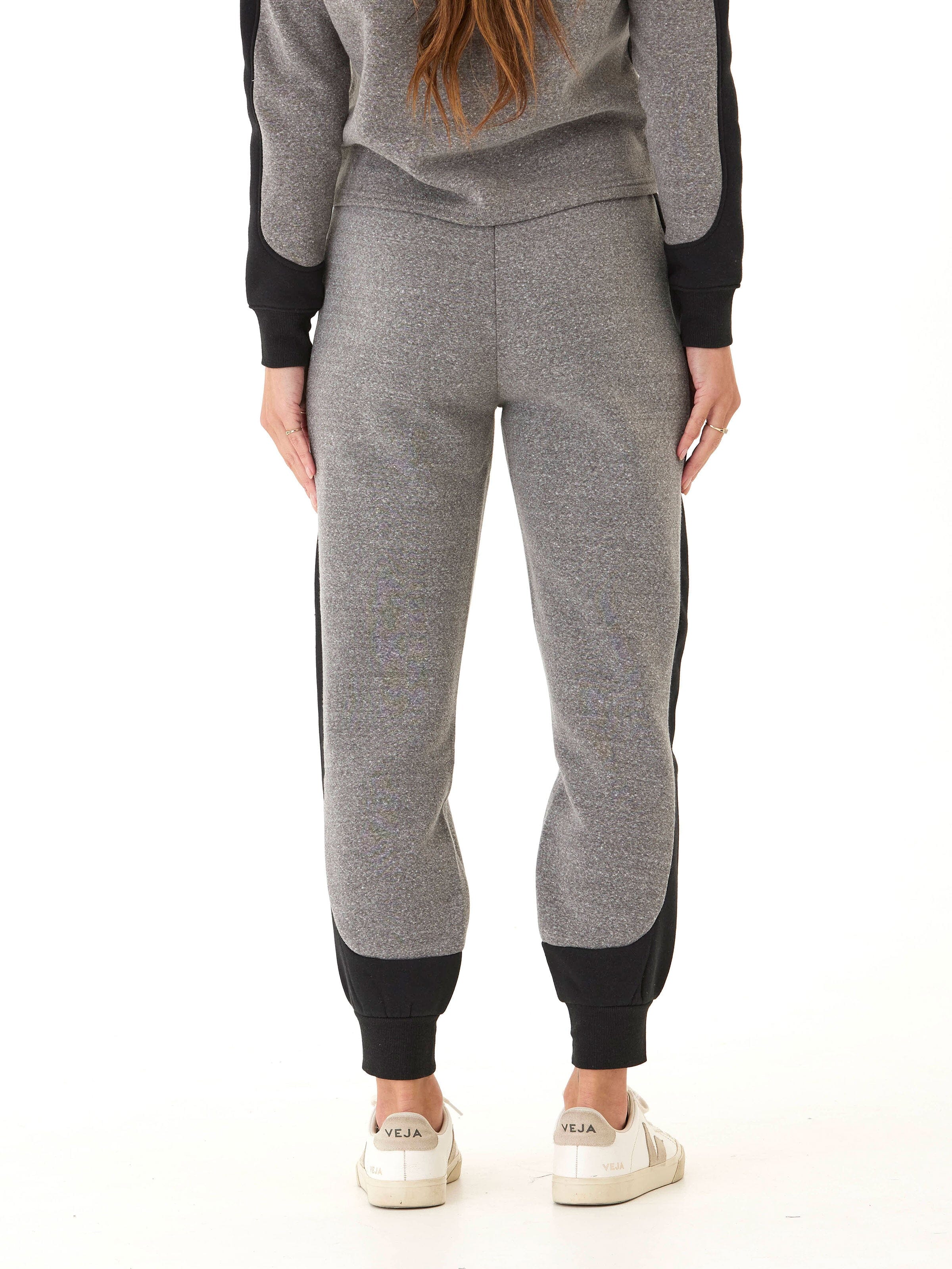 Sloane Triblend Fleece Colorblock Joggers with Pockets
