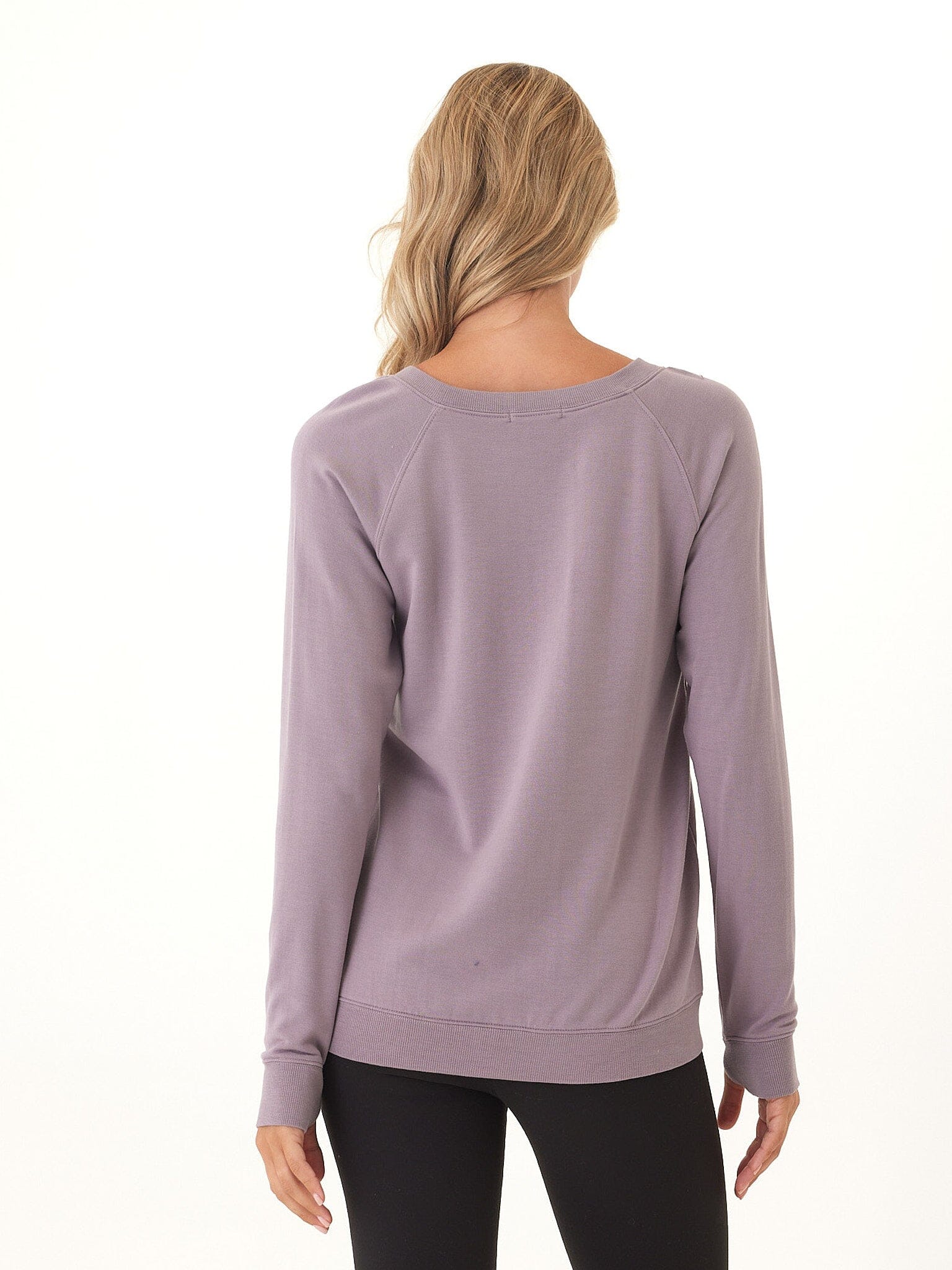 Priscilla Feather Fleece Raglan Sweatshirt