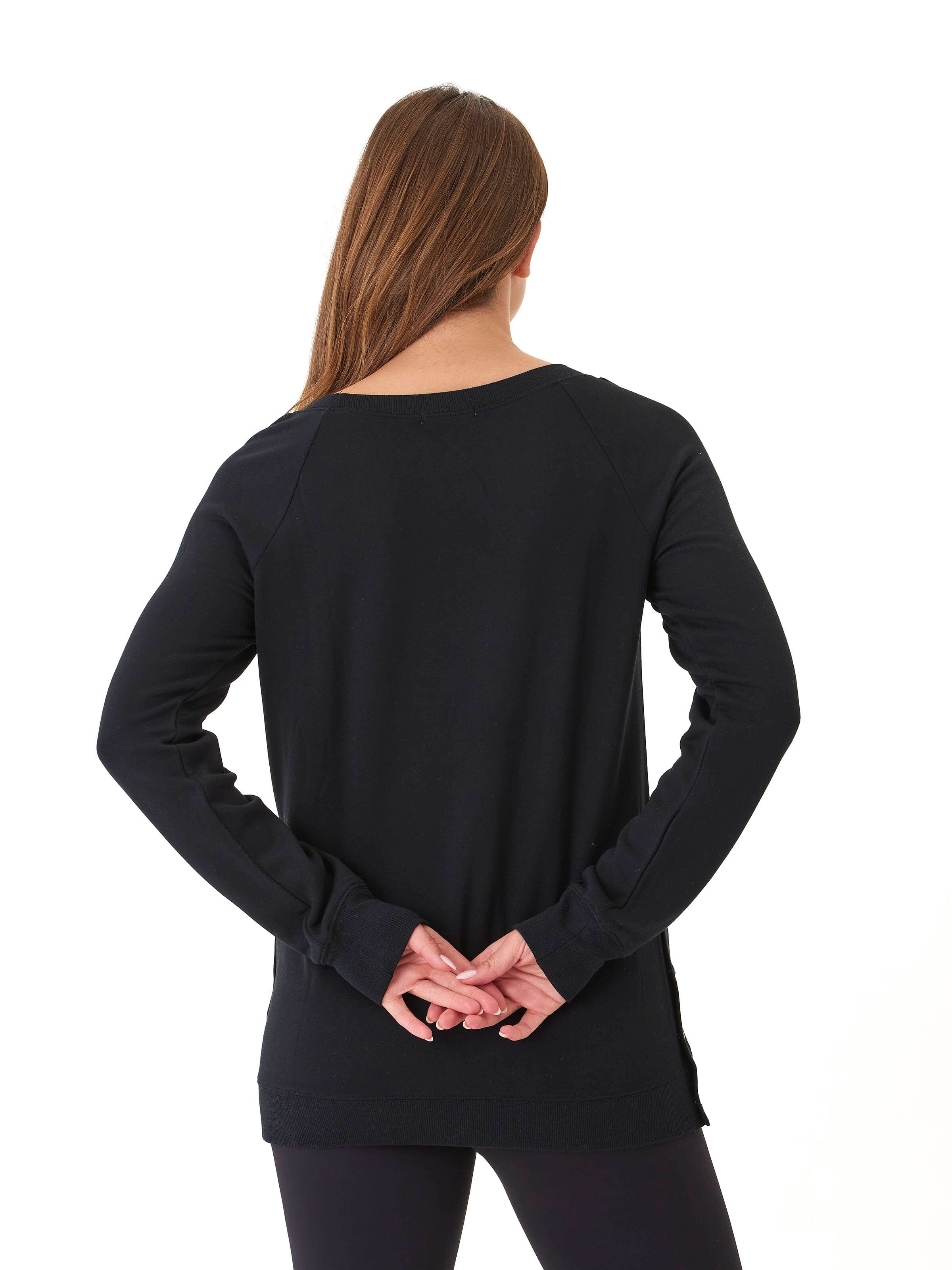 Women's Roberta Feather Fleece Snap Button Sweatshirt