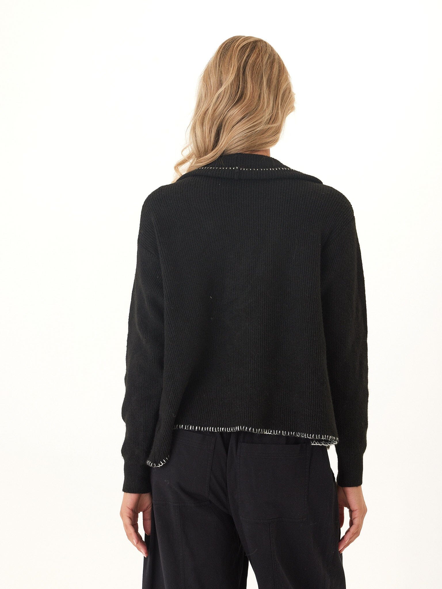 Esmae Cozy Solid Knit Open Front Sweater Cardigan