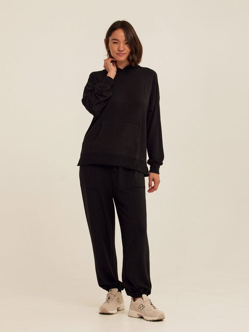 Sylvie Modal Terry Oversized Pullover Hoodie
