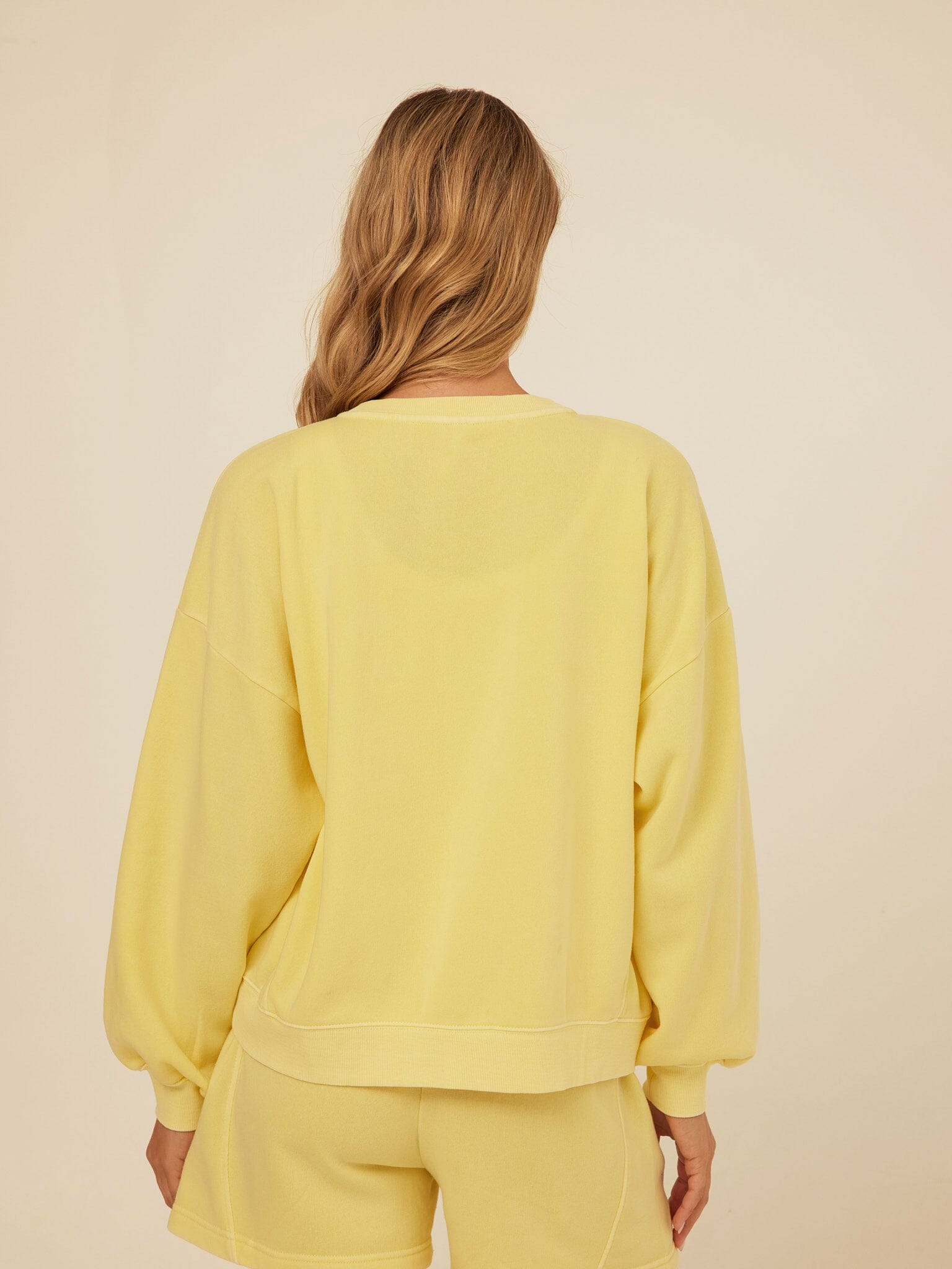 Kaitlyn Mineral Wash Fleece Sweatshirt