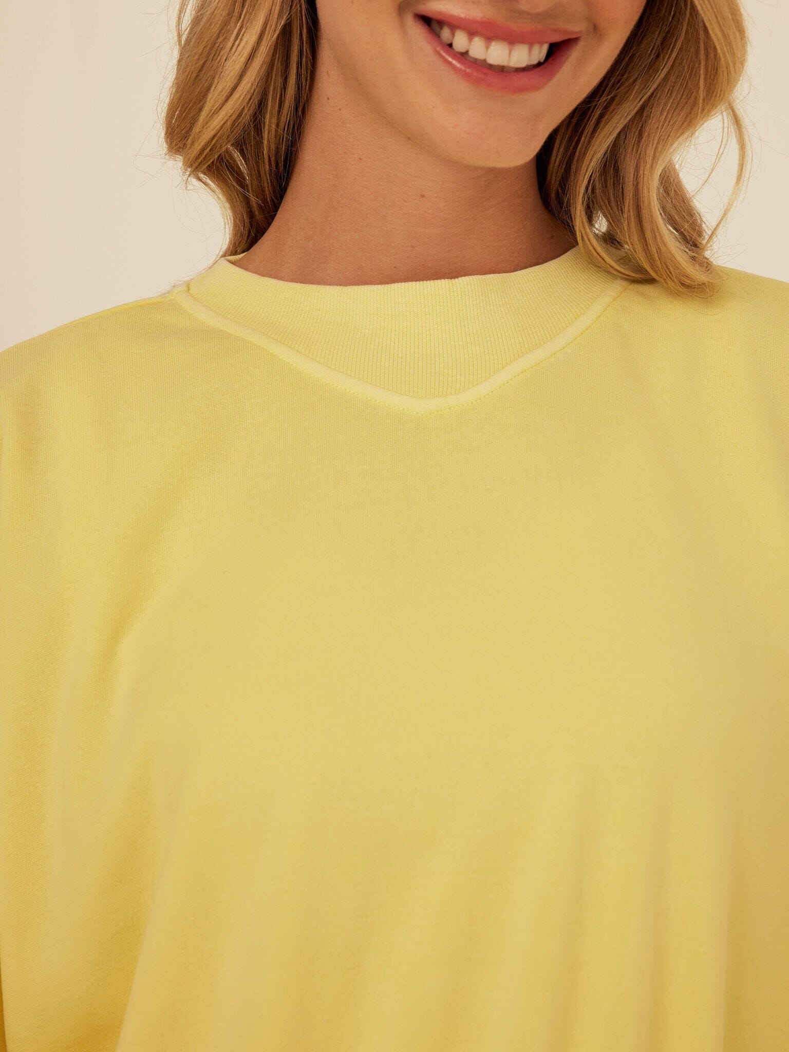 Kaitlyn Mineral Wash Fleece Sweatshirt