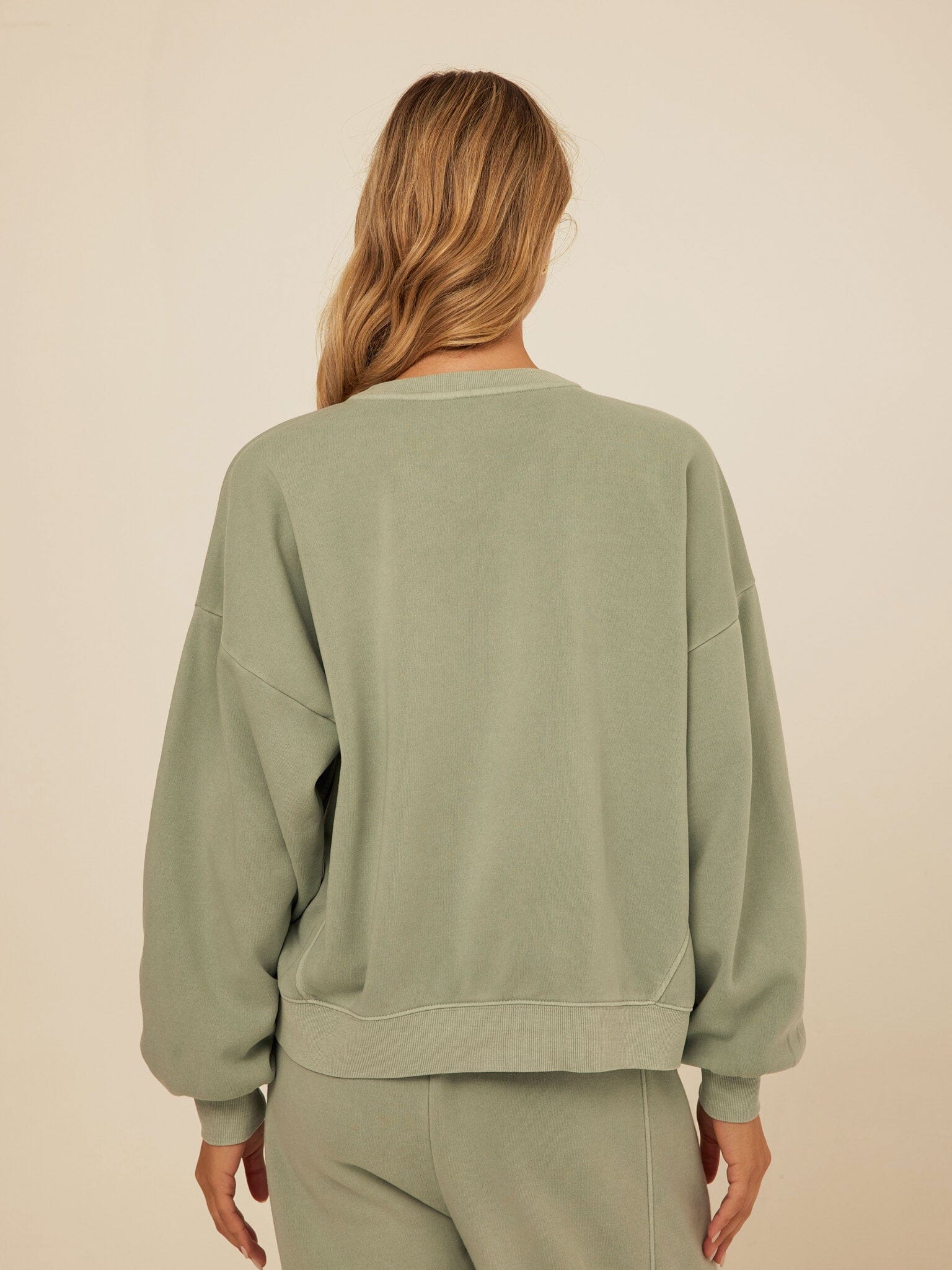 Kaitlyn Mineral Wash Fleece Sweatshirt