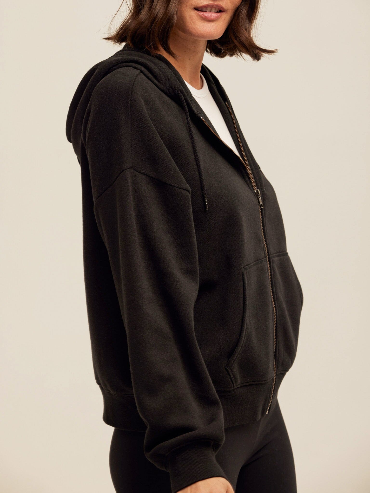 Core Triblend Fleece Zip Sweatshirt - Comfortable Everyday Layer