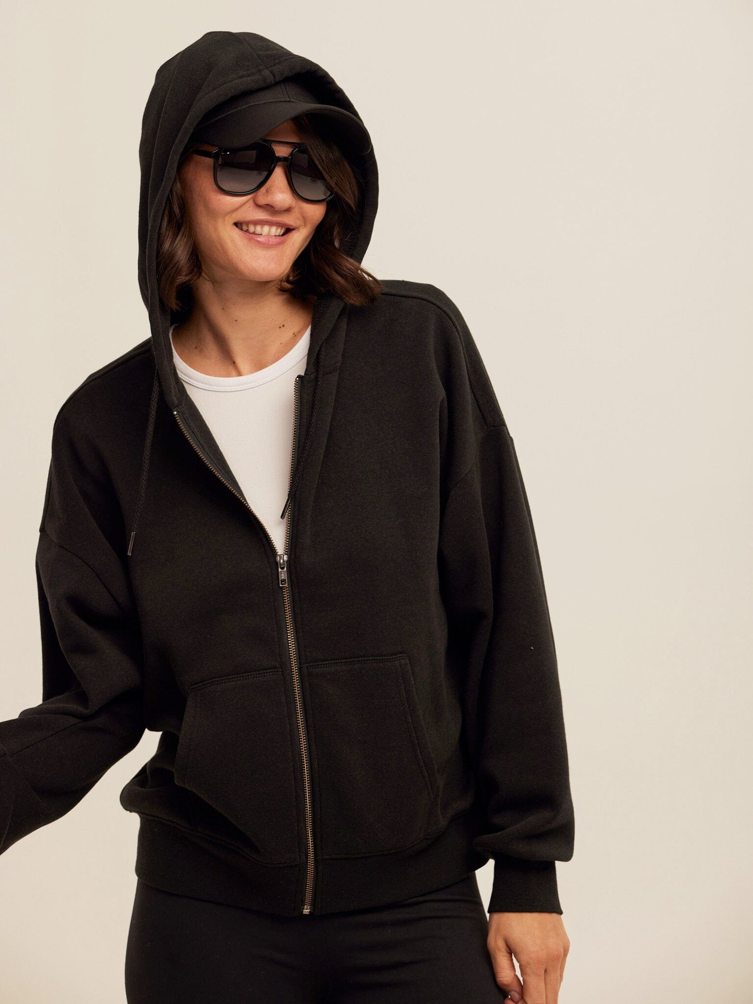 Core Triblend Fleece Zip Sweatshirt - Comfortable Everyday Layer