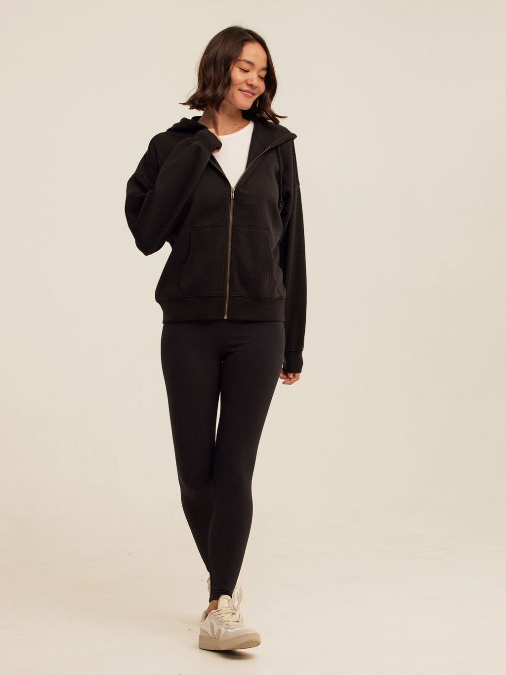 Core Triblend Fleece Zip Sweatshirt - Comfortable Everyday Layer