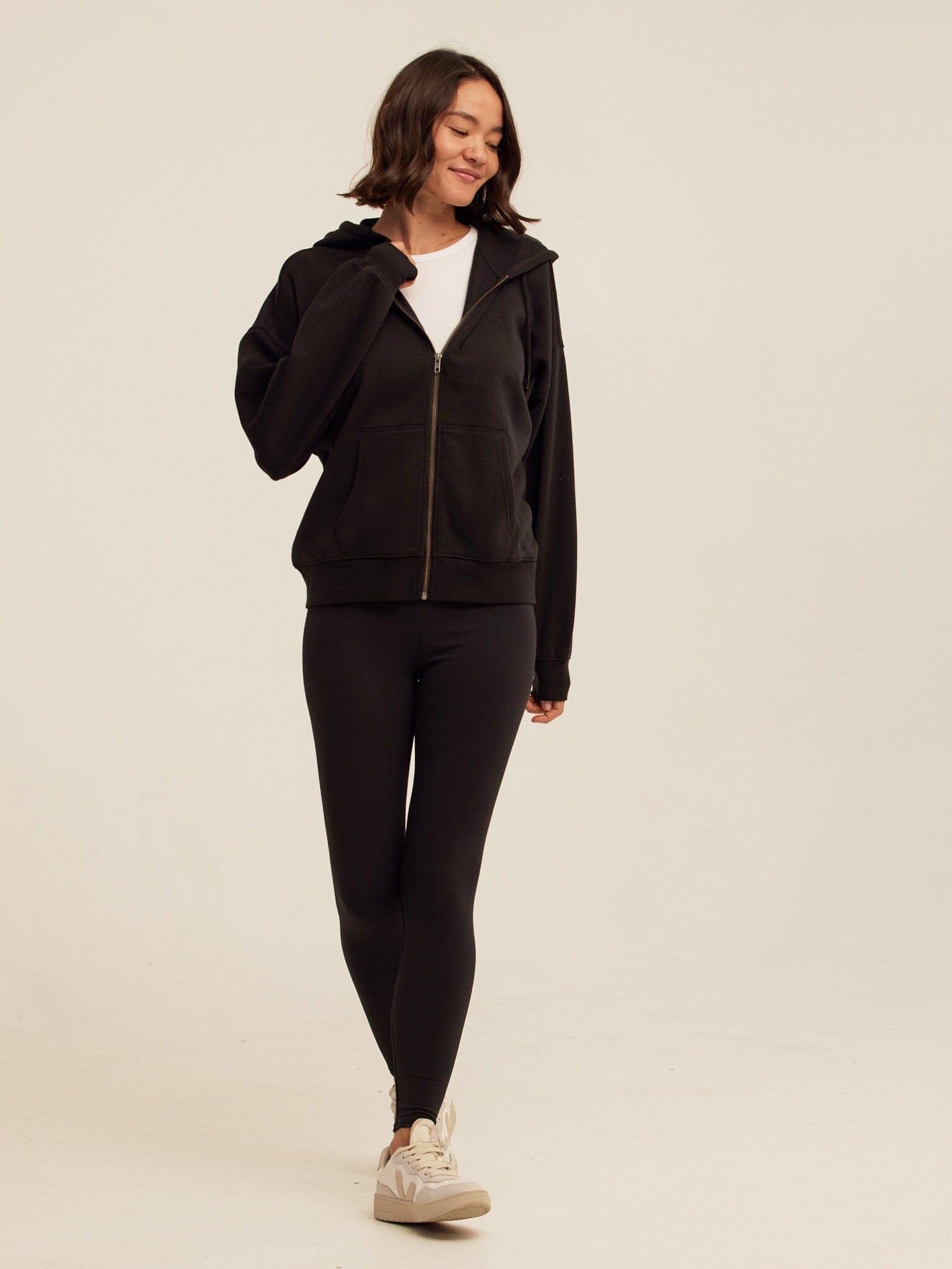 Core Triblend Fleece Zip Sweatshirt - Comfortable Everyday Layer