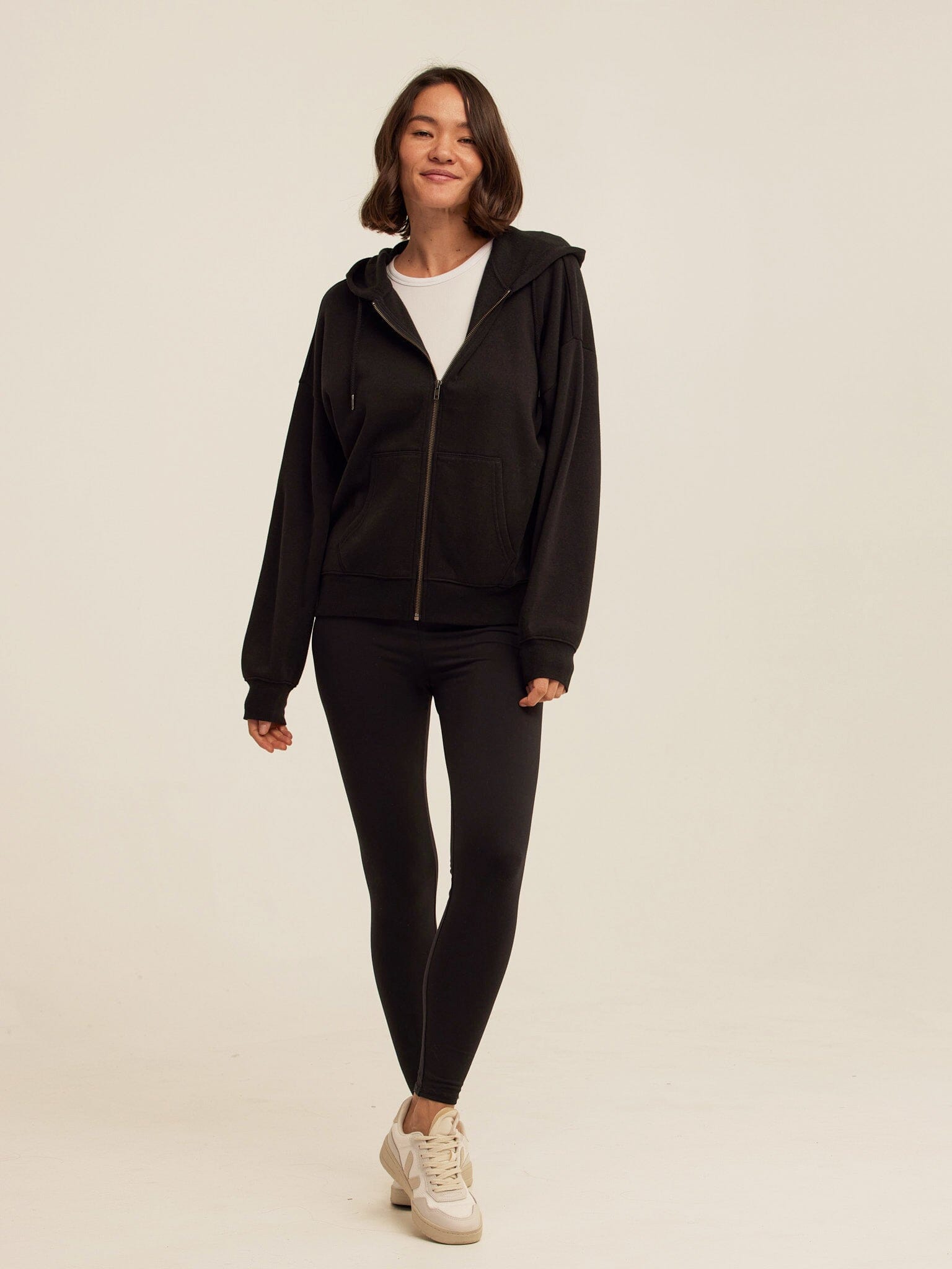 Core Triblend Fleece Zip Sweatshirt - Comfortable Everyday Layer