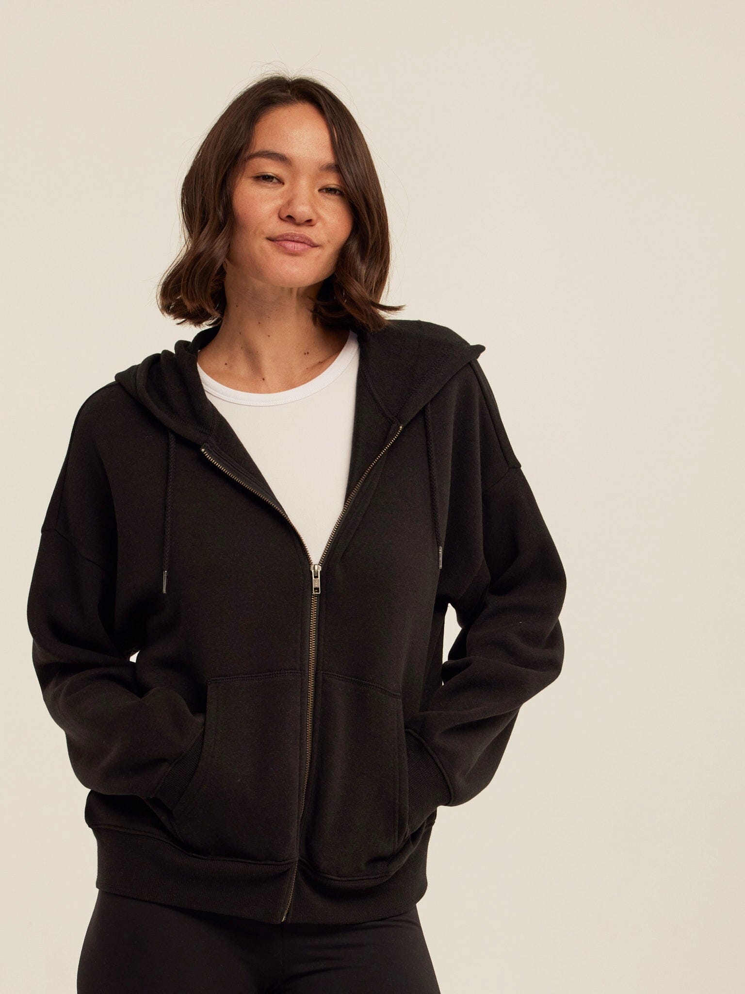 Core Triblend Fleece Zip Sweatshirt - Comfortable Everyday Layer
