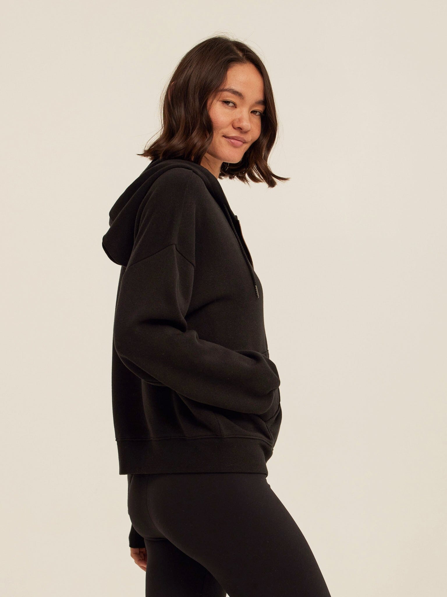 Core Triblend Fleece Zip Sweatshirt - Comfortable Everyday Layer