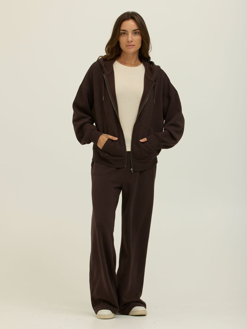 Corissa Triblend Fleece Zip Hoodie