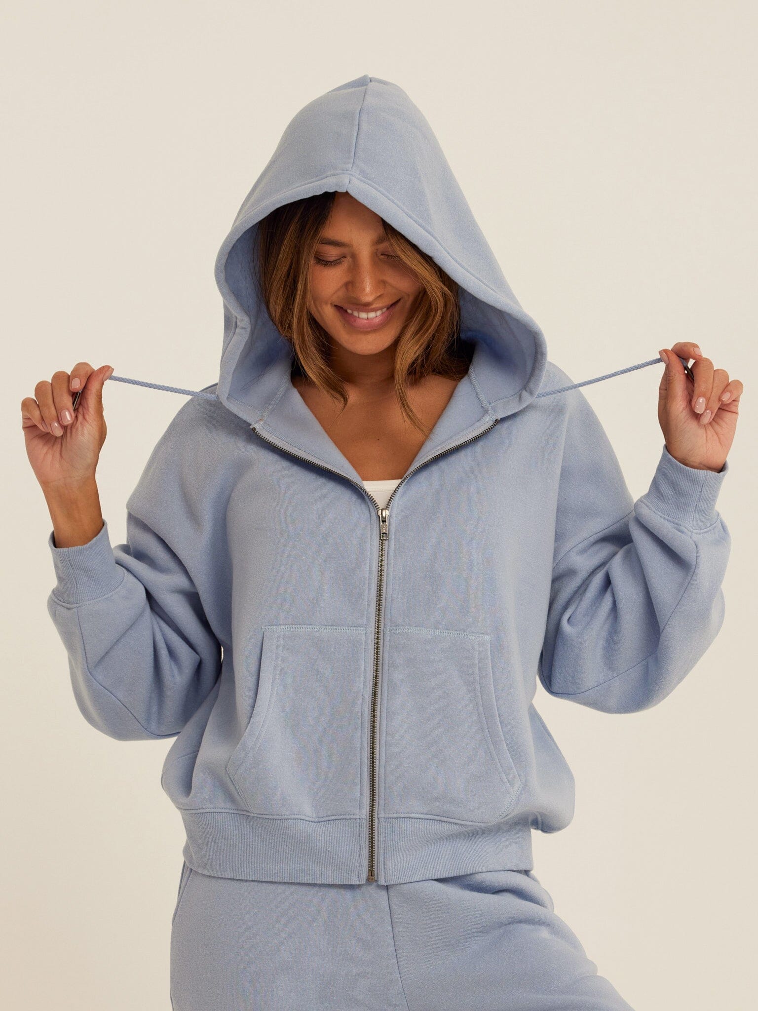 Core Triblend Fleece Zip Sweatshirt