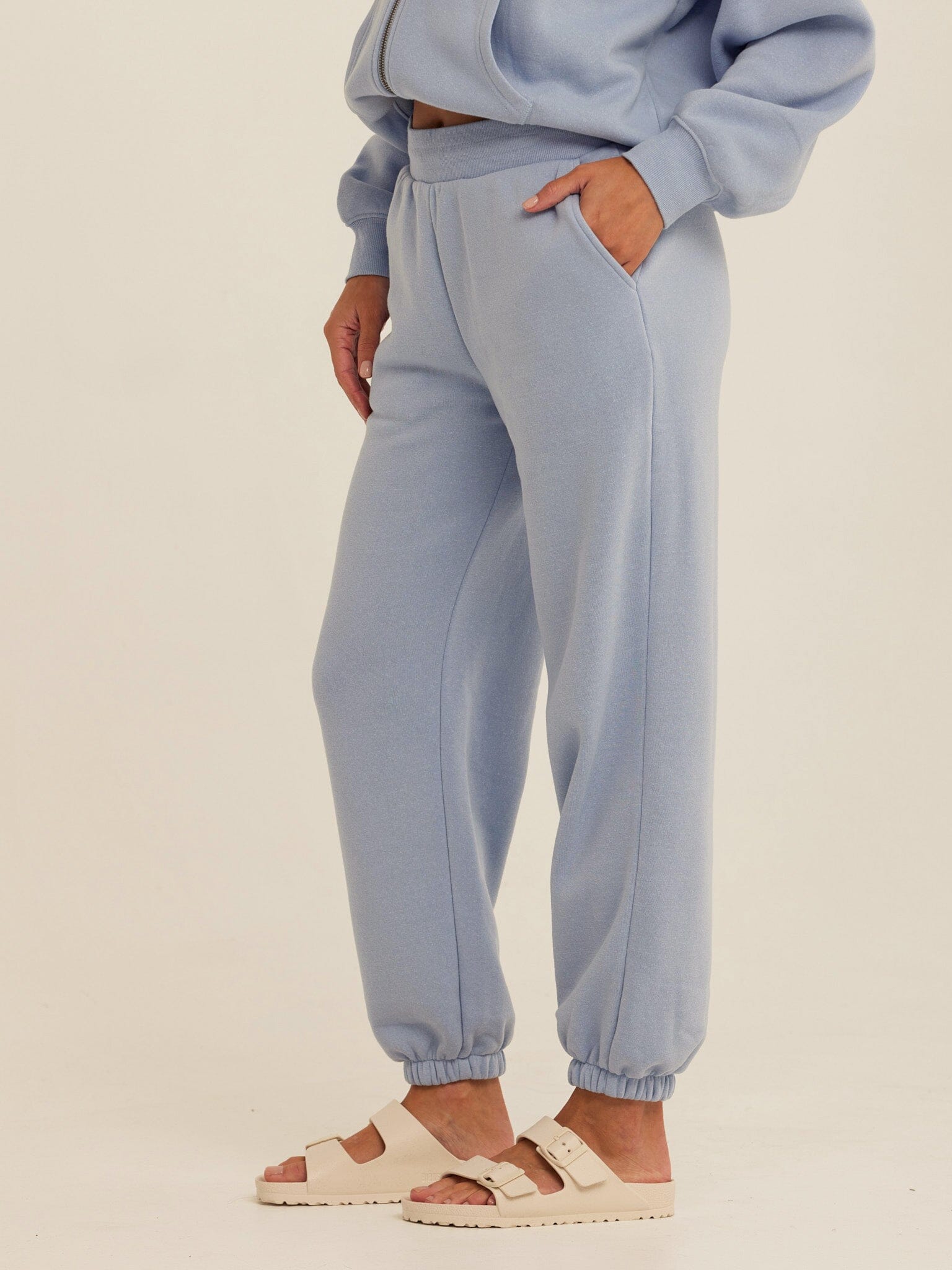 Core Triblend Fleece Joggers - Relaxed Fit Lounge Pants