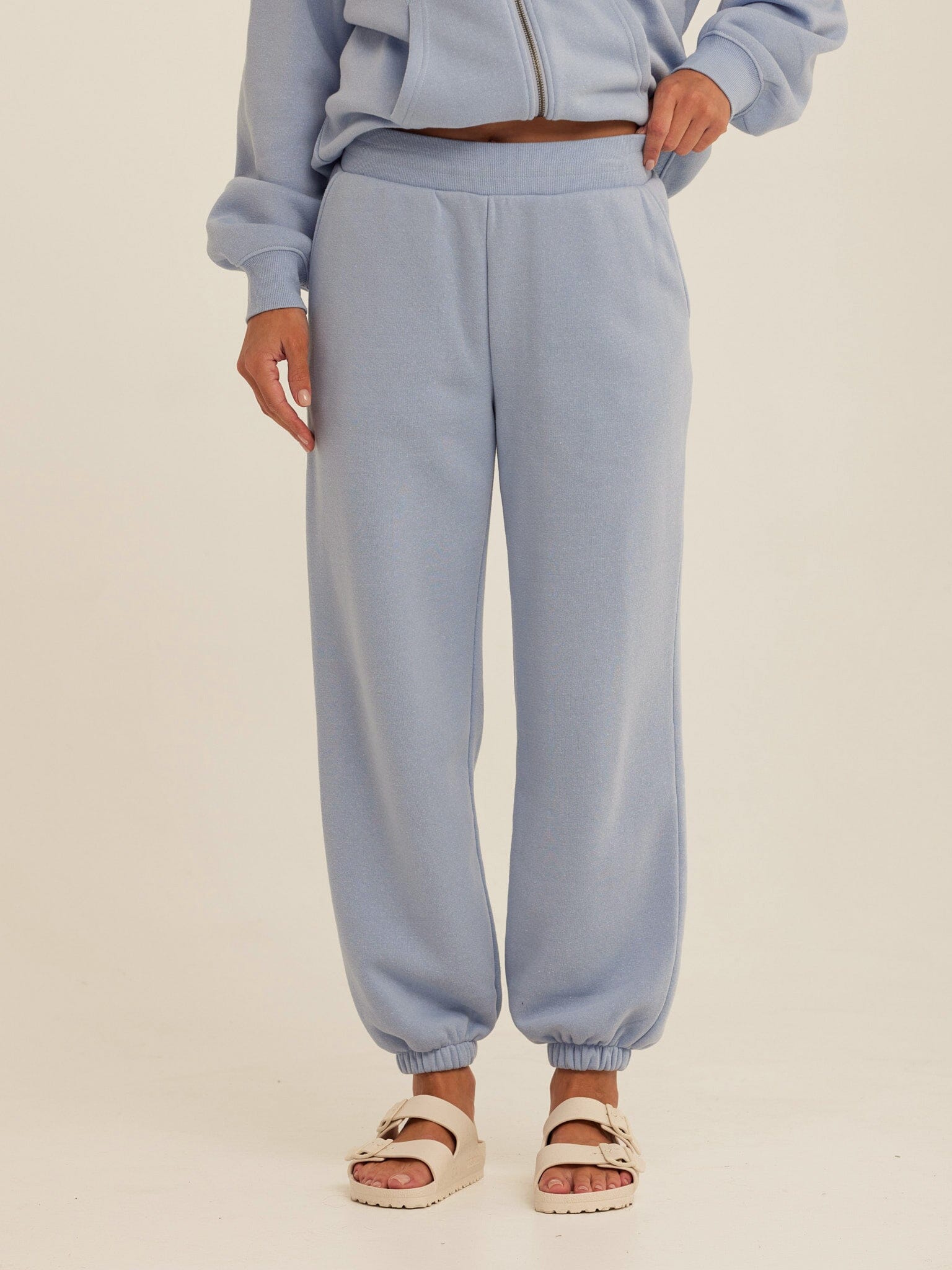 Core Triblend Fleece Joggers - Relaxed Fit Lounge Pants