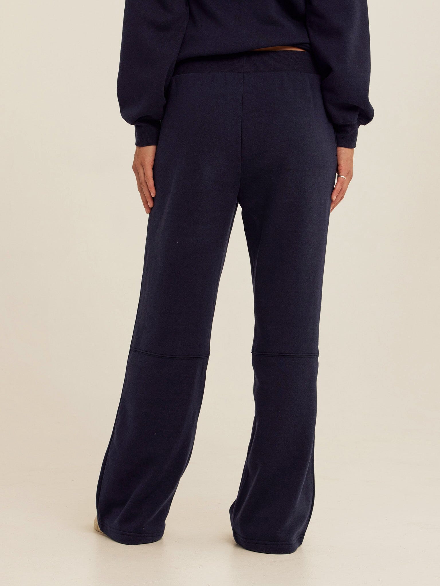 Khrissa Triblend Fleece Flare Pants with Pull-On Waistband